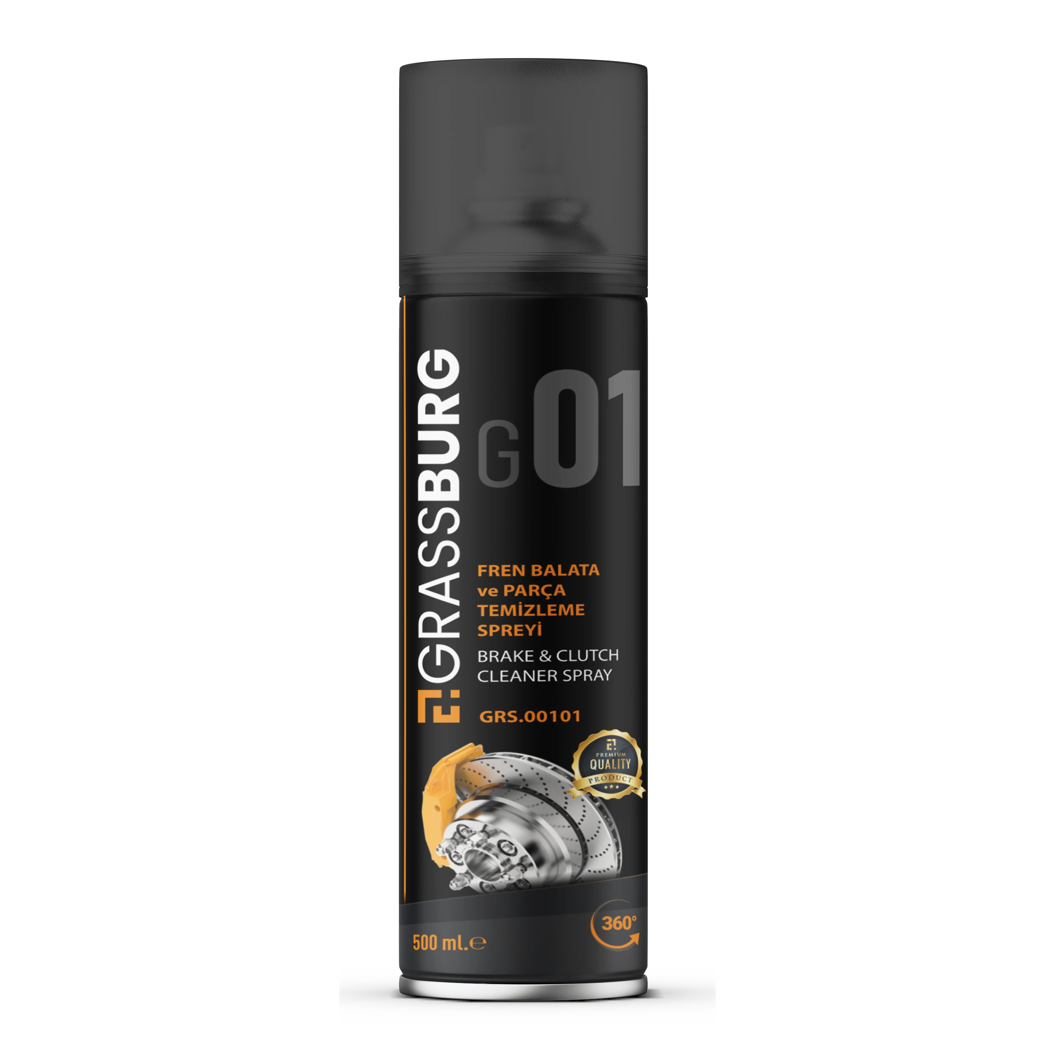 Grassburg Fren Balata ve Parça Temizleme Spreyi 500 ml