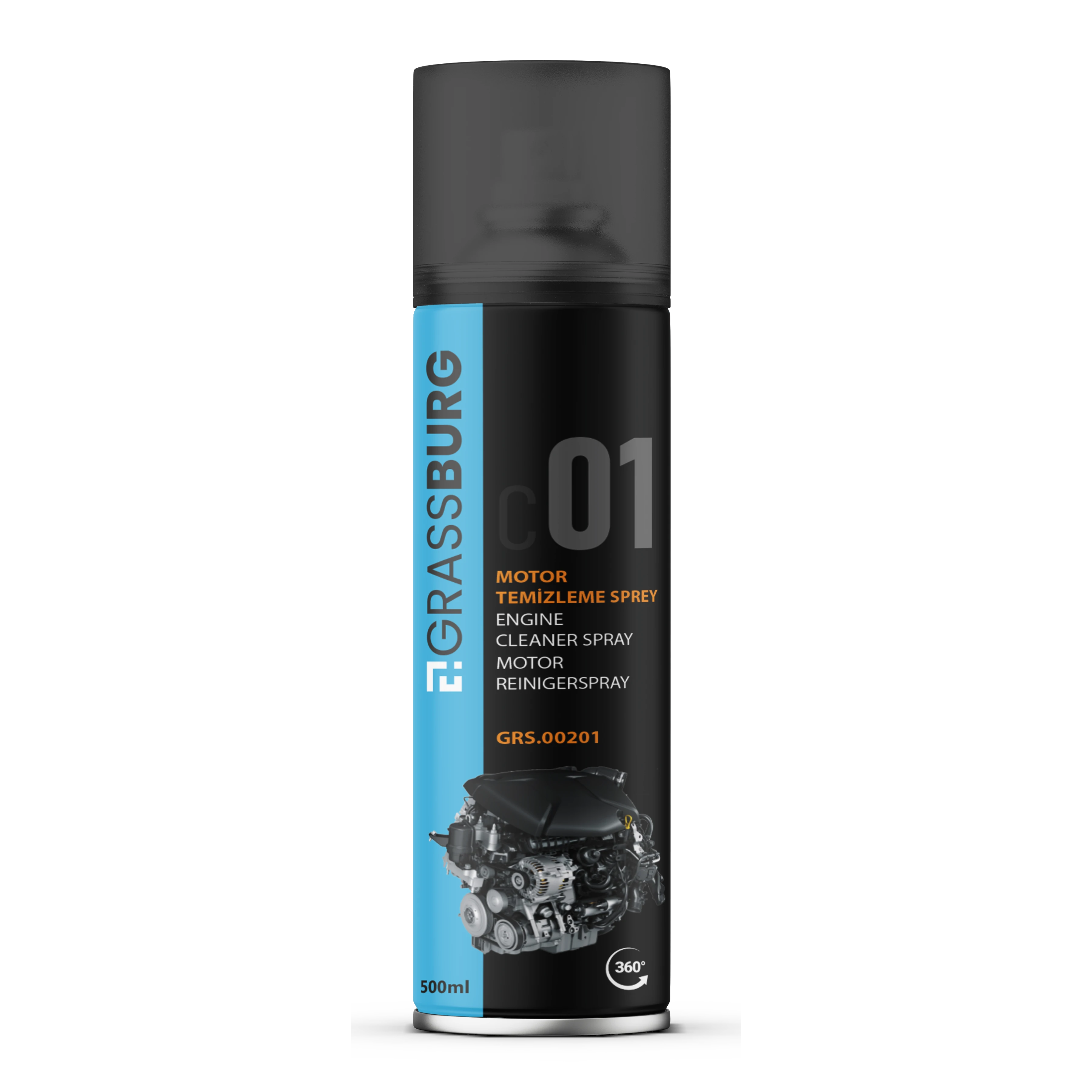 Grassburg Motor Temizleme Spreyi 500 ml