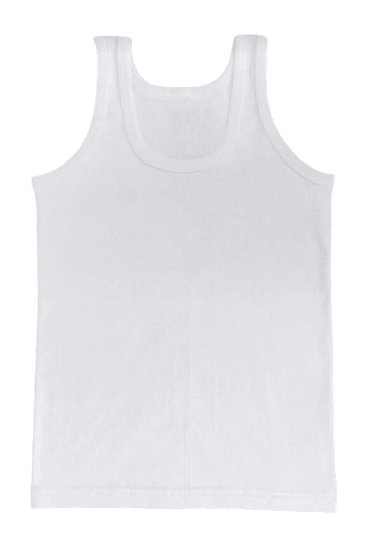 Erkek Çocuk Pamuklu Dört Mevsim 6 Beyaz Atlet 6 Siyah Boxer Set