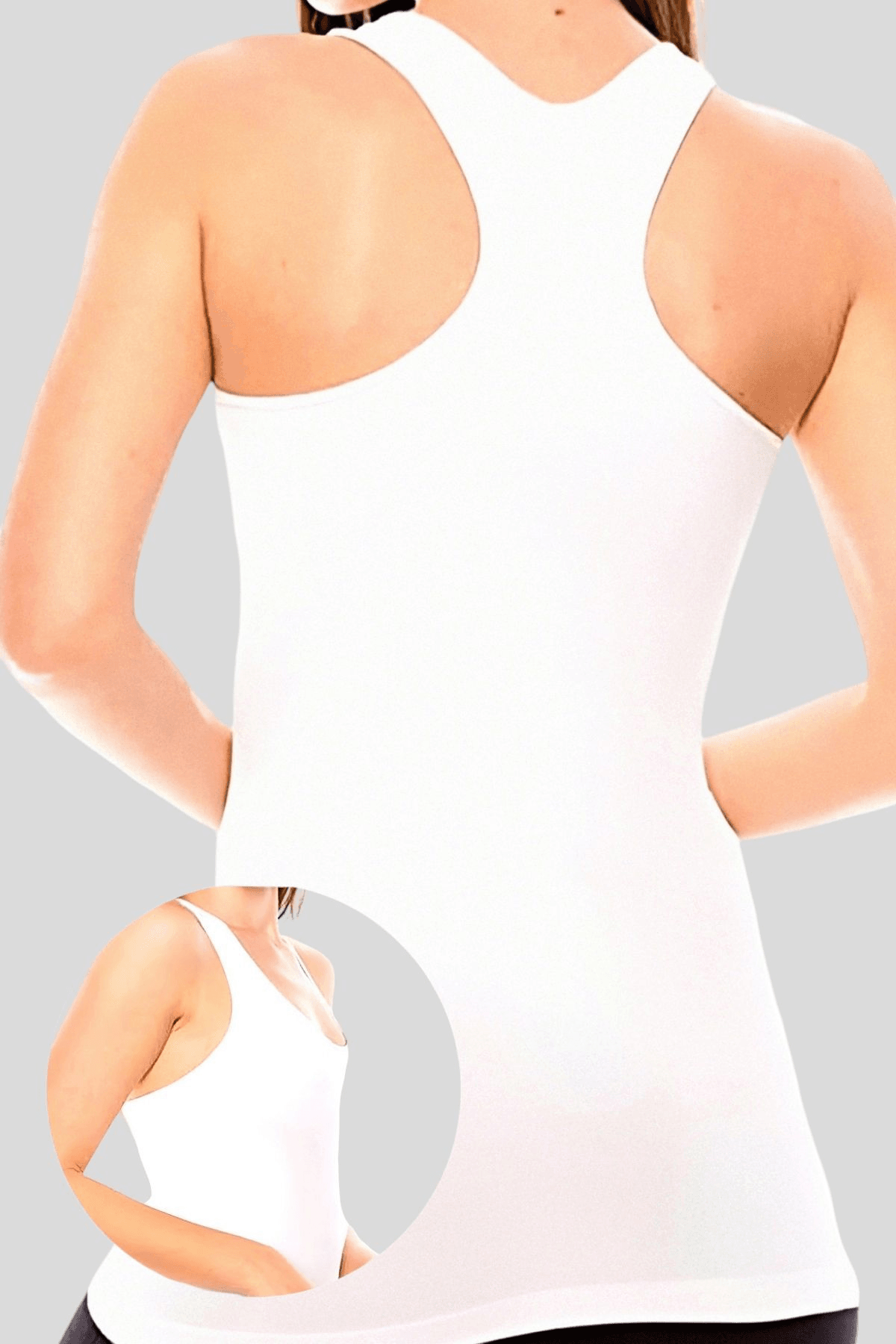 Kadın Beyaz ve Neon Yeşil 2'li Sporcu Atlet Fitness, Pilates , Yoga Atlet 
