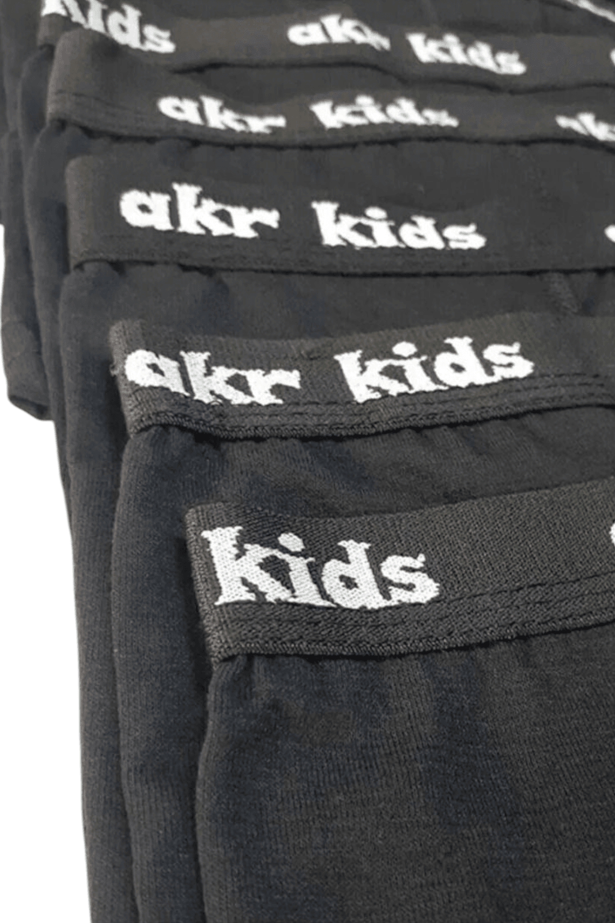 Erkek Çocuk Pamuklu Dört Mevsim 6 Beyaz Atlet 6 Siyah Boxer Set