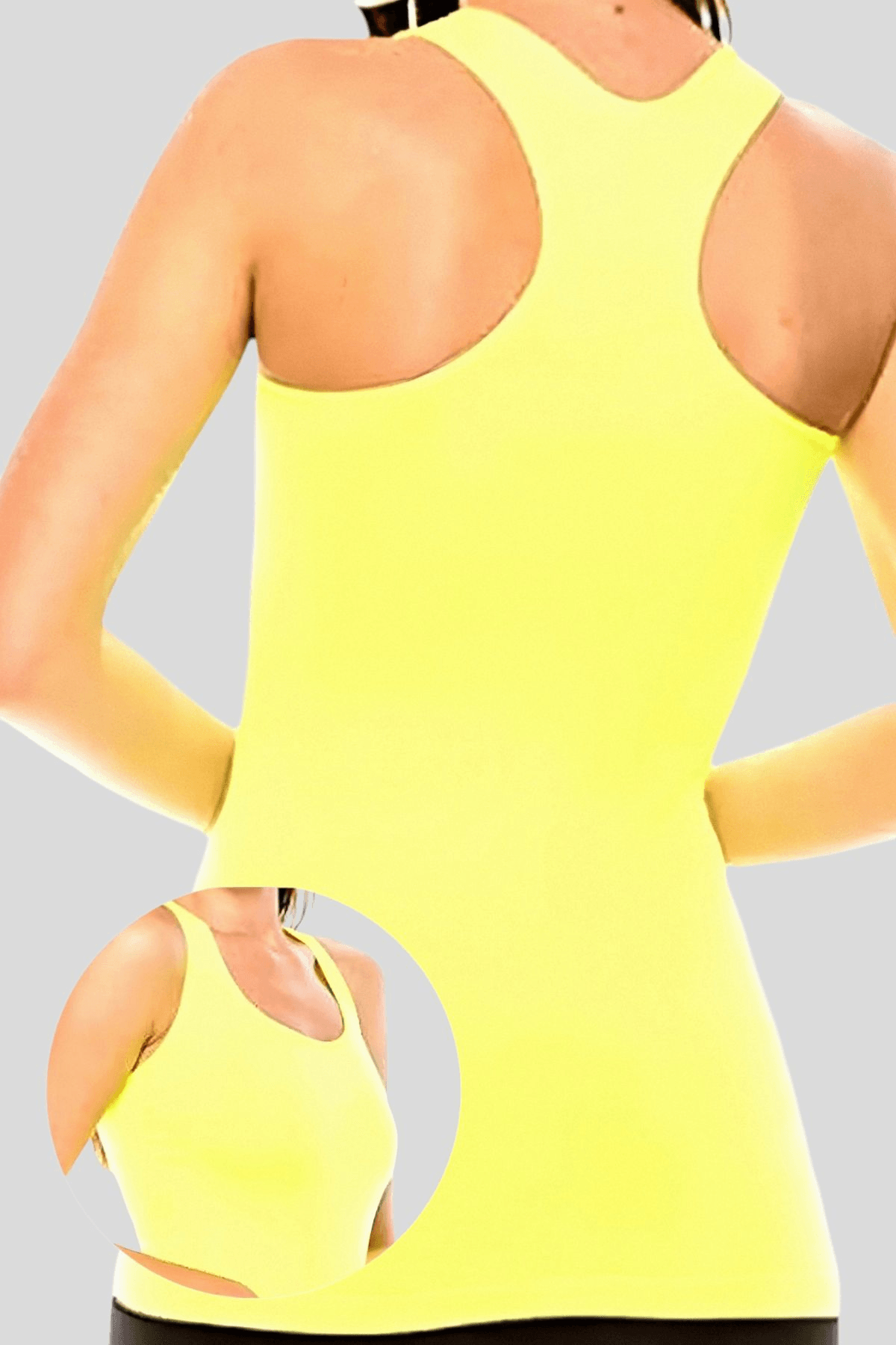 Kadın Neon Sarı ve Neon Fuşya 2'li Sporcu Atlet Fitness, Pilates , Yoga Atlet 