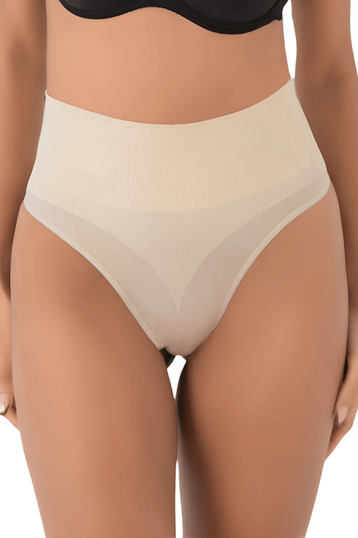 Kadın Dikişsiz Alt Karın Toparlayıcı Ten Rengi 6'lı String Külot Korse
