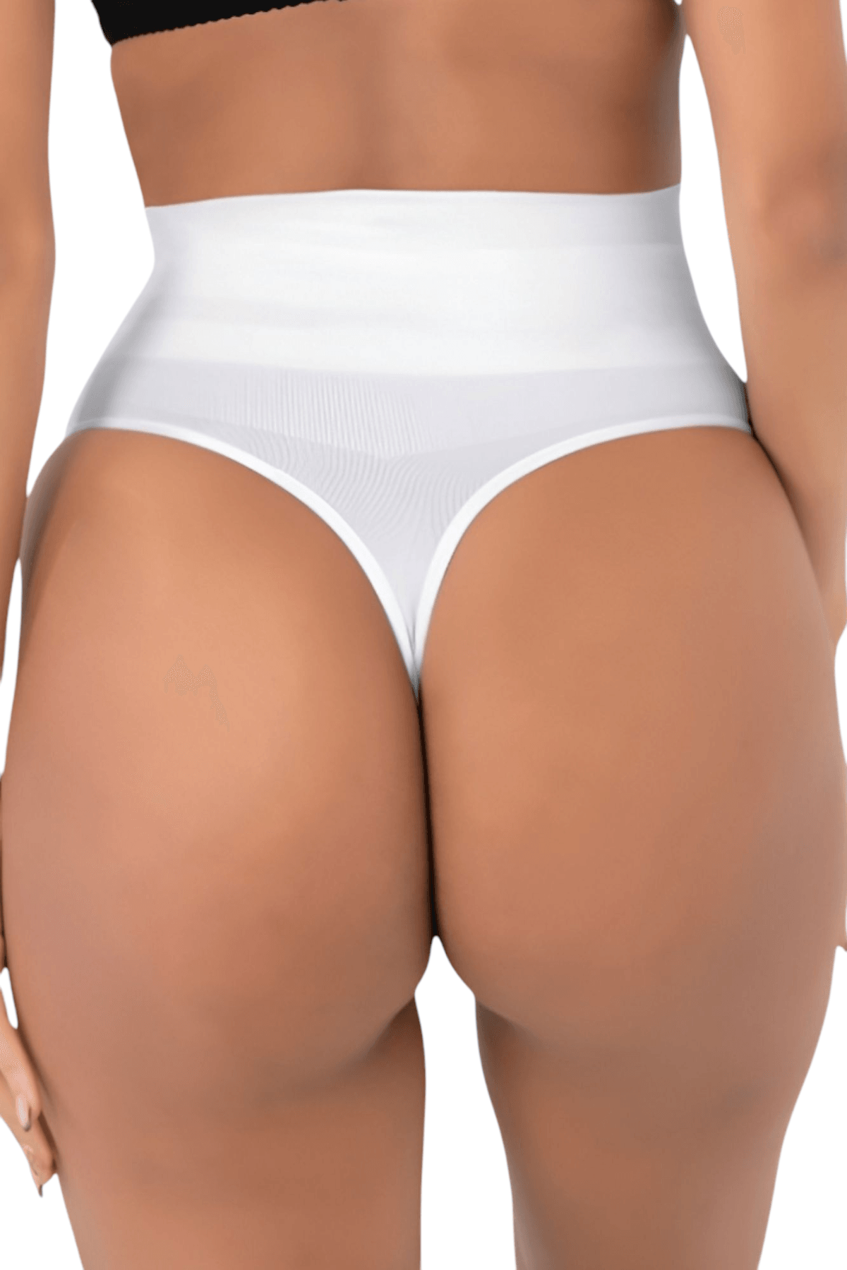 Kadın Dikişsiz Alt Karın Toparlayıcı 3 Beyaz ve 3 Siyah 6'lı String Külot Korse