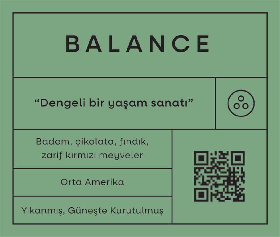 Balance Filtre Kahve