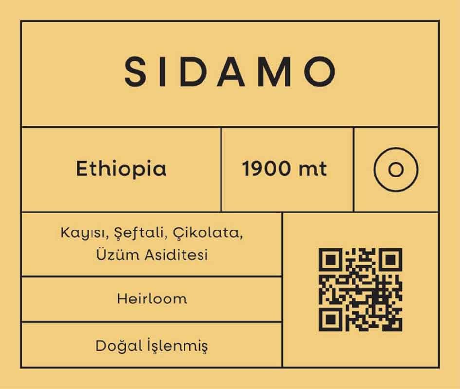 Etiyopya Sidamo Filtre Kahve