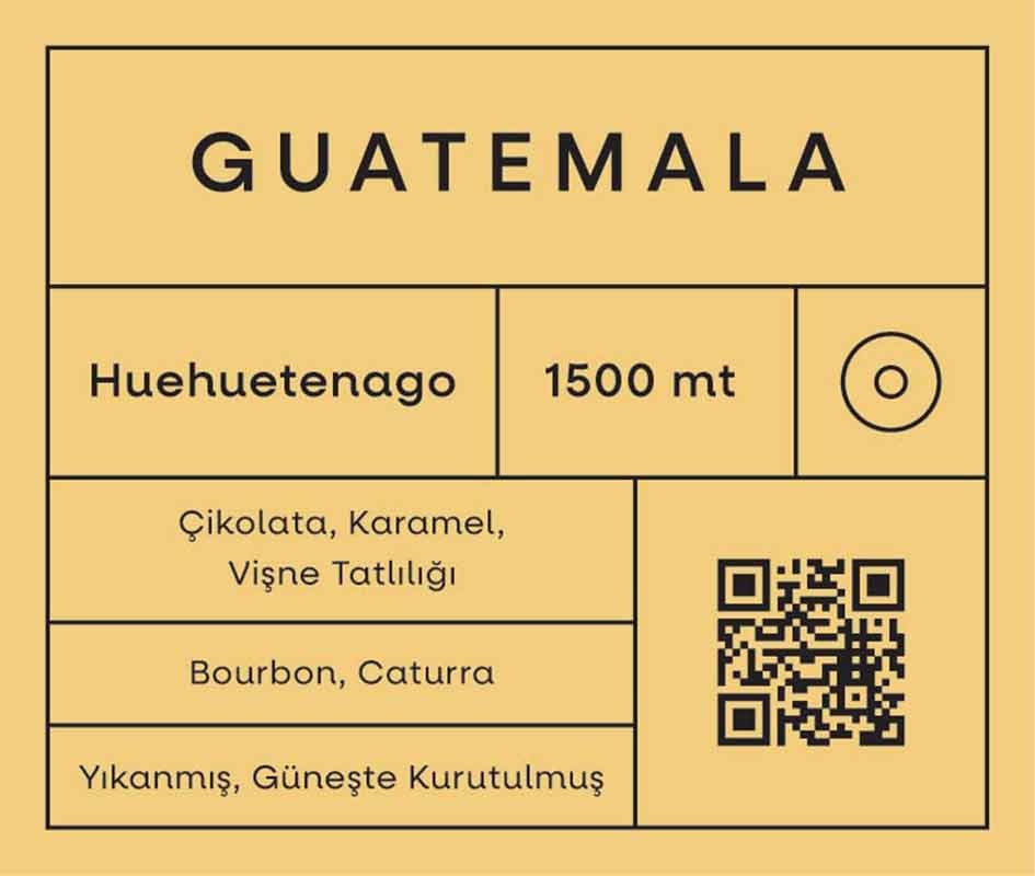 Guatemala Filtre Kahve