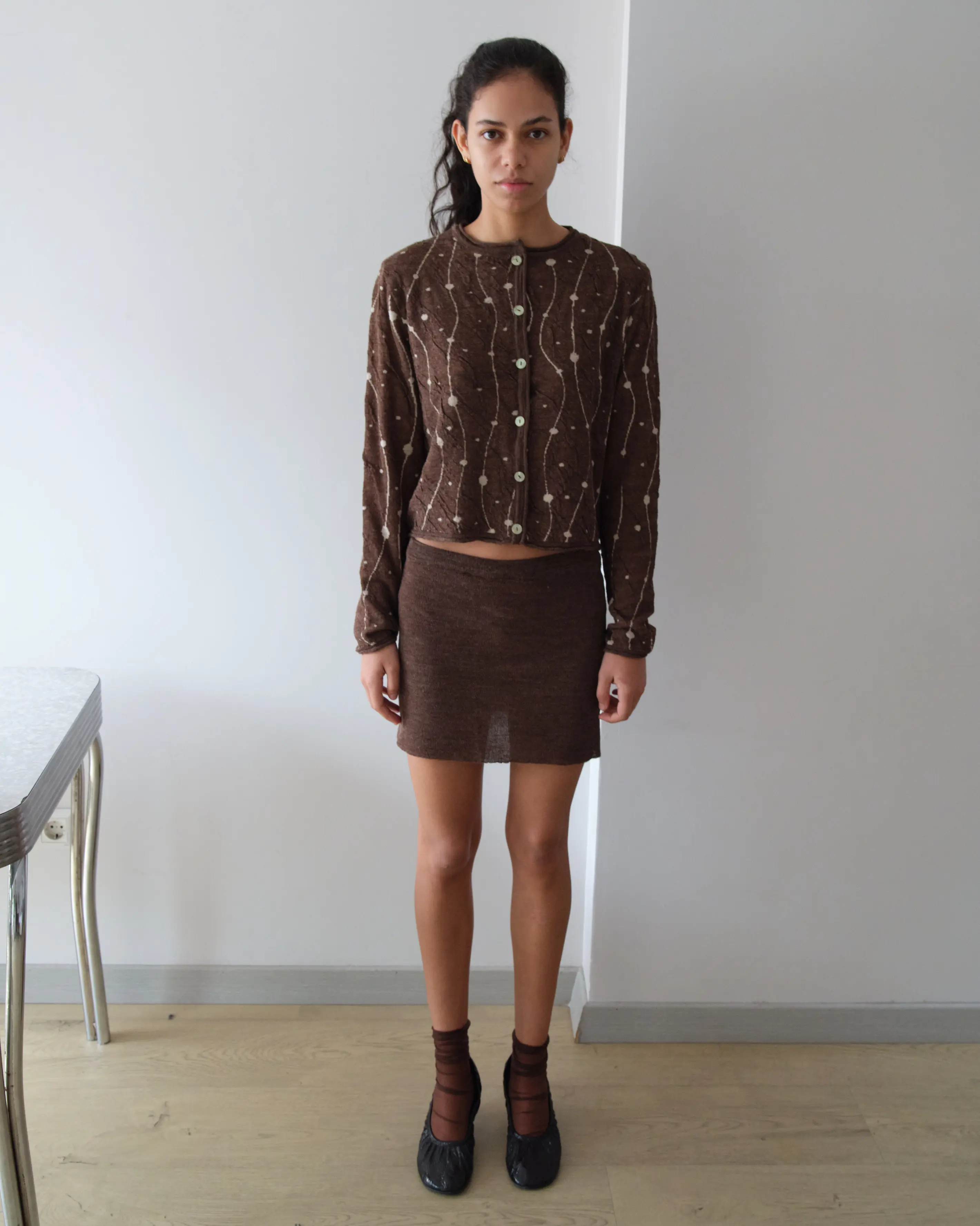 Atlas Yün ve Kaşmir Karışımlı Hırka