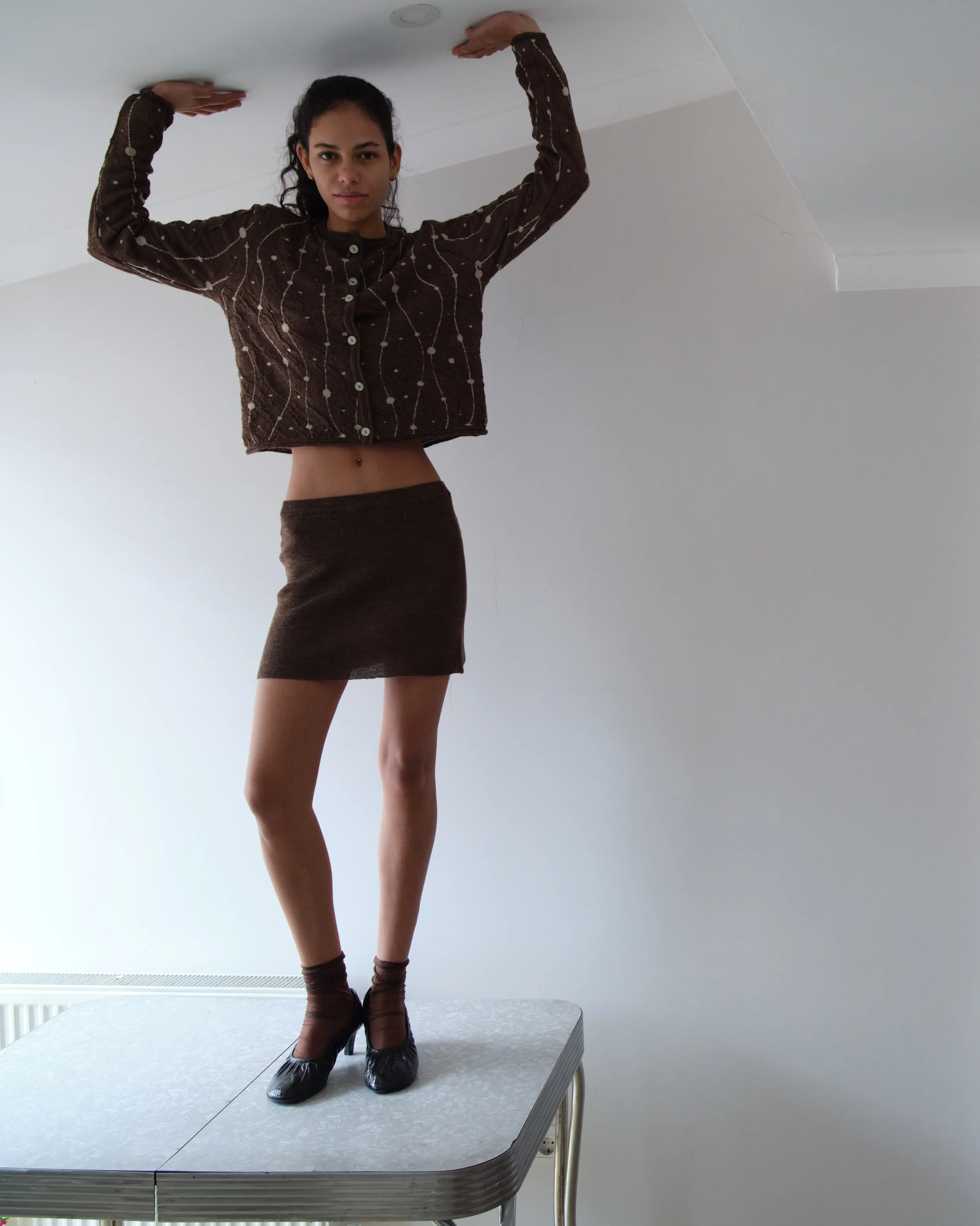 Atlas Yün ve Kaşmir Karışımlı Hırka