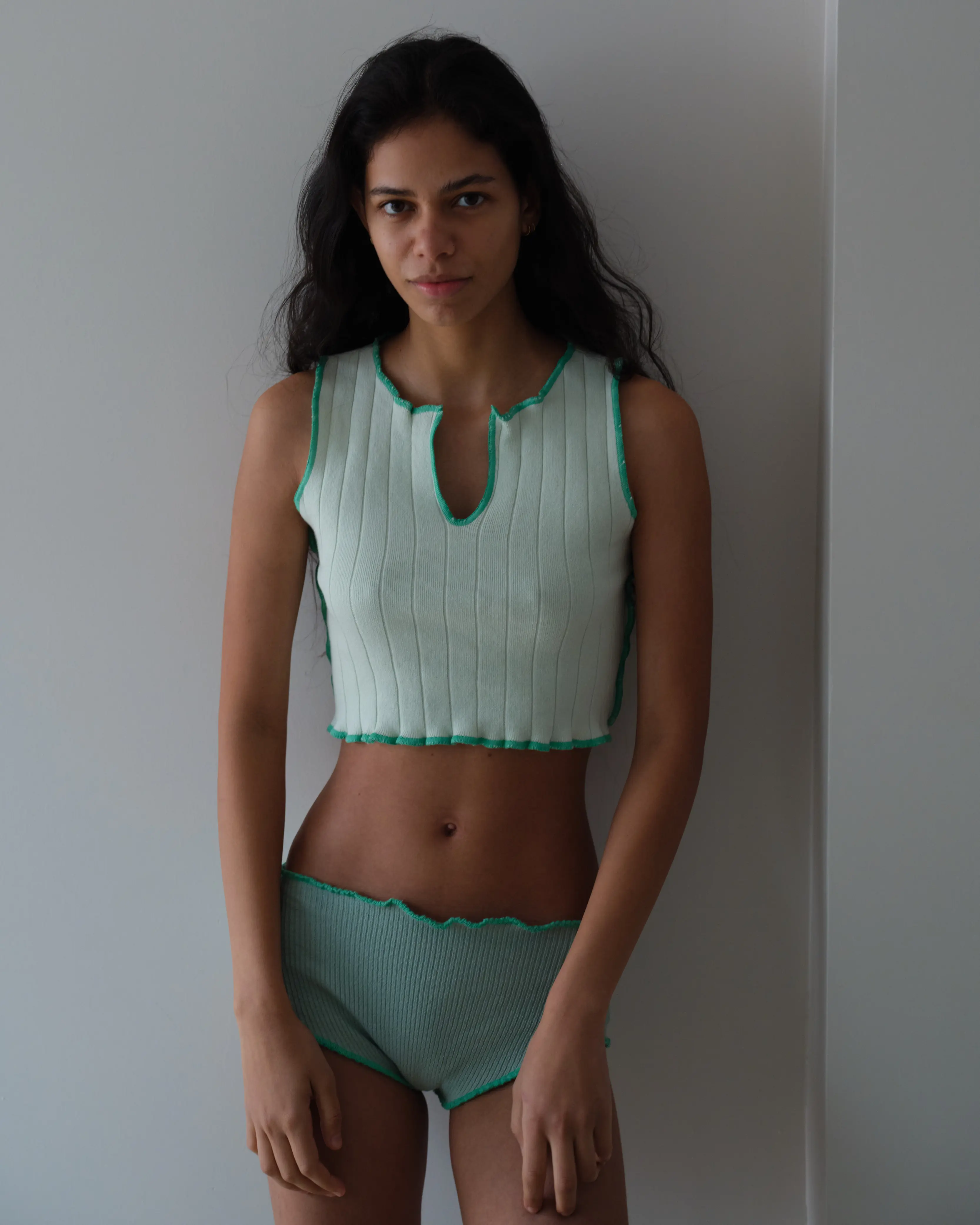 Mint Cutout Mini Atlet