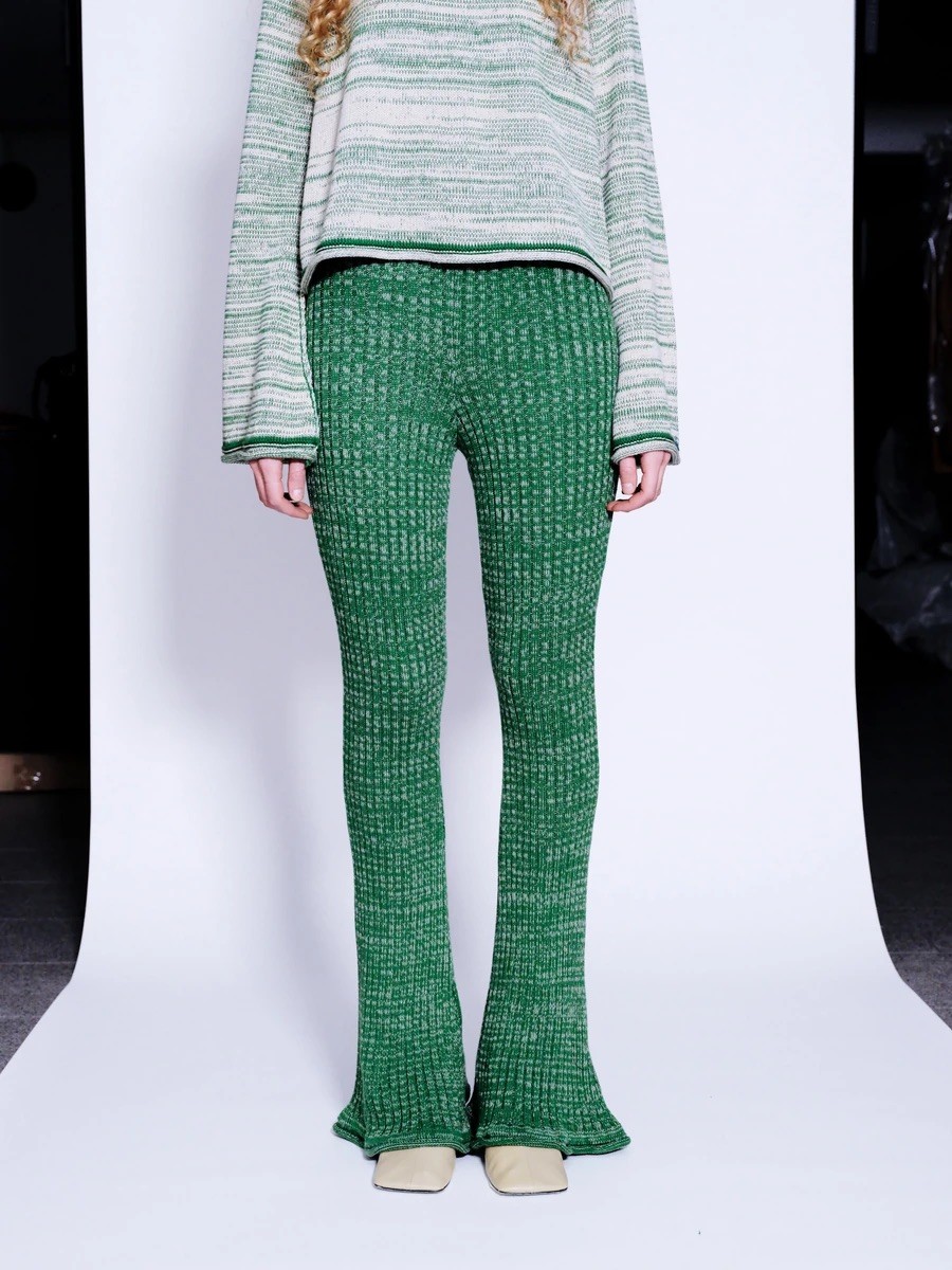 Evergreen Flare Triko Pantolon (Sample)