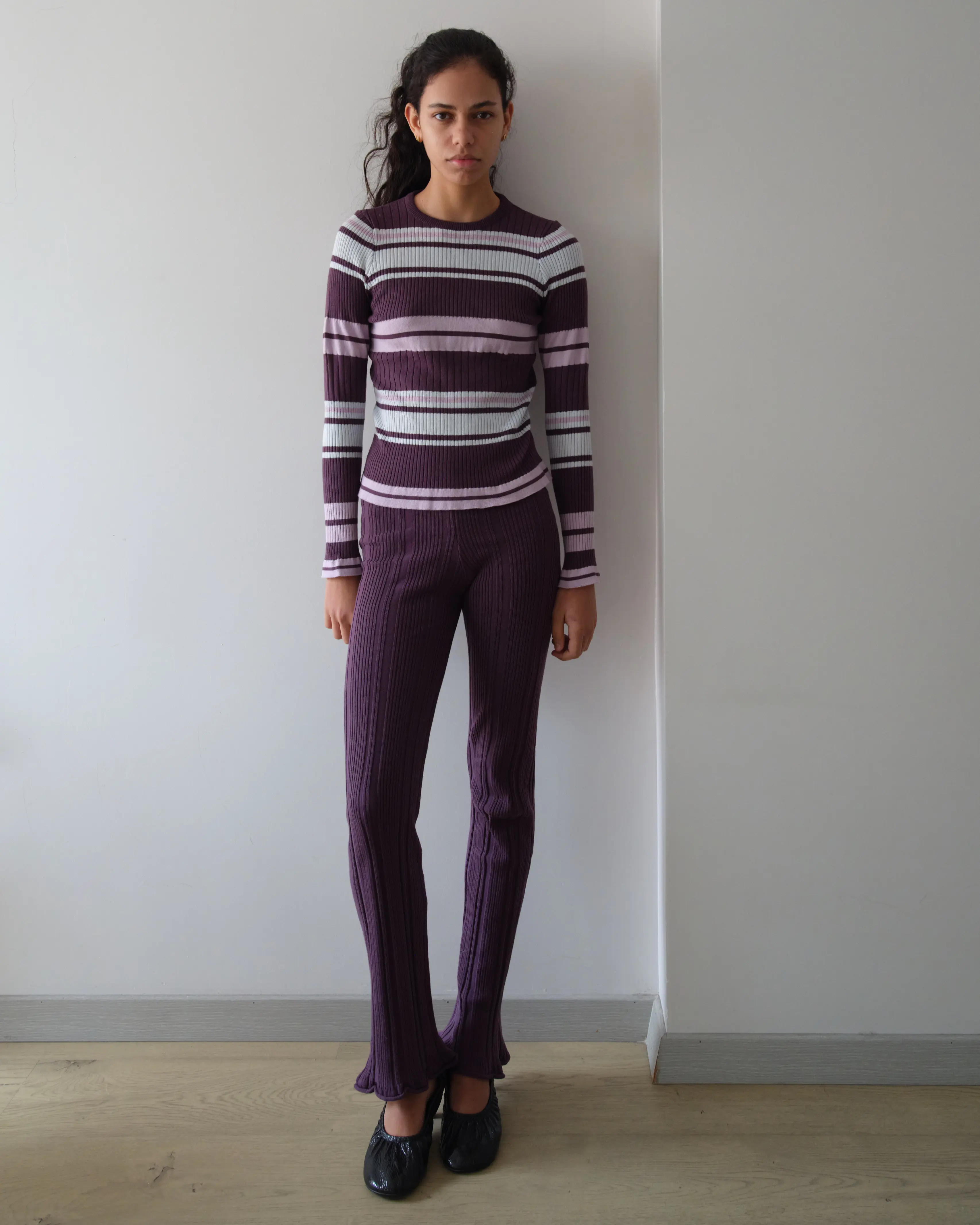 Plum Stripe Kazak