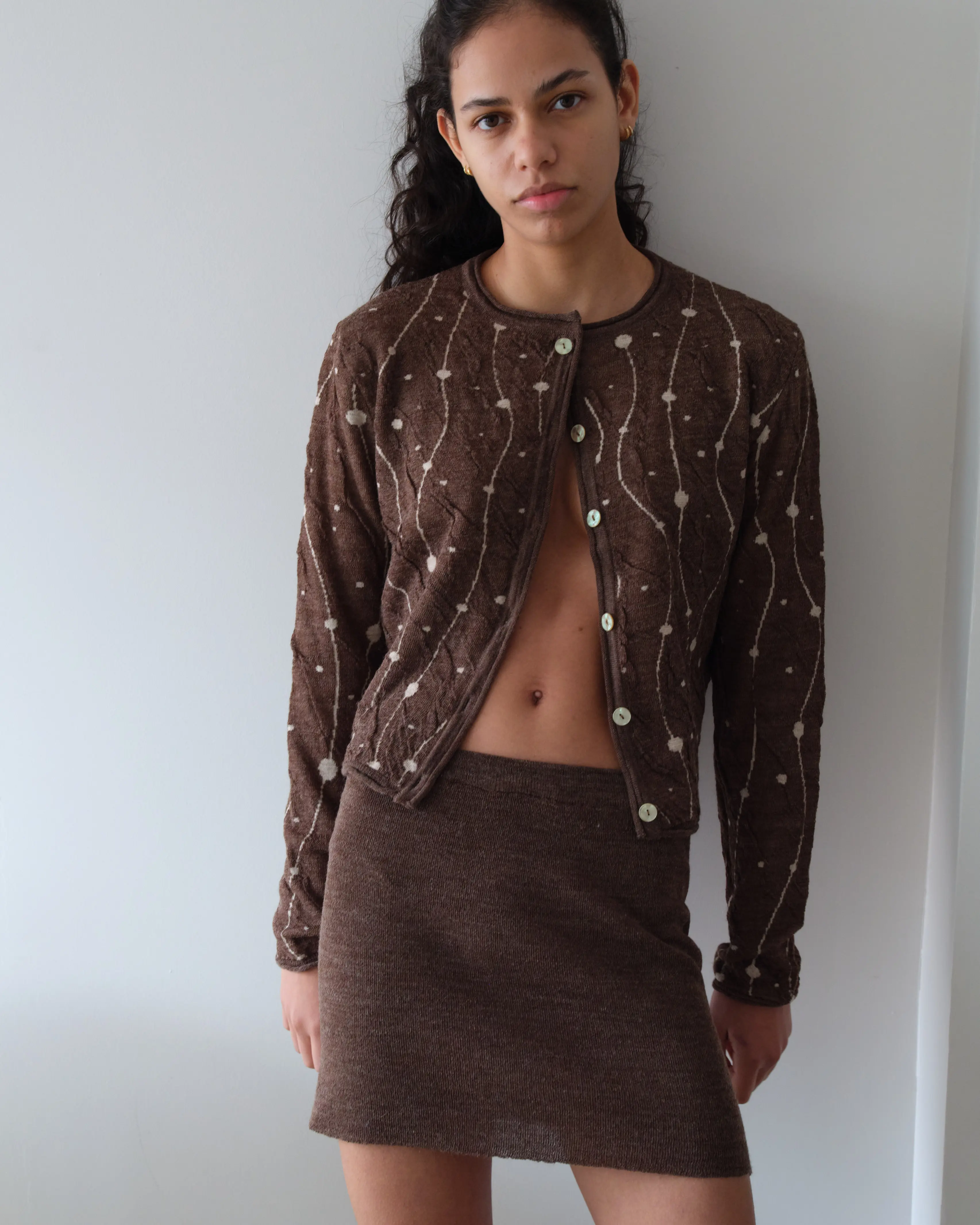 Atlas Yün ve Kaşmir Karışımlı Hırka