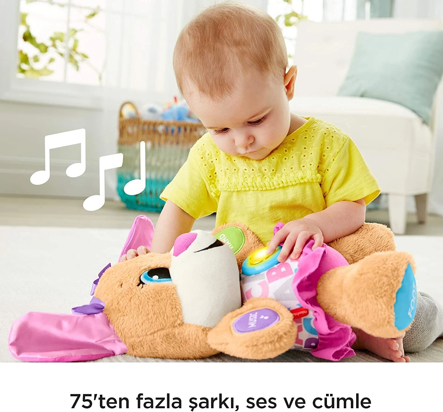 Fisher Price Eğitci Köpekçiğin Kız Kardeşi (Türkçe) 