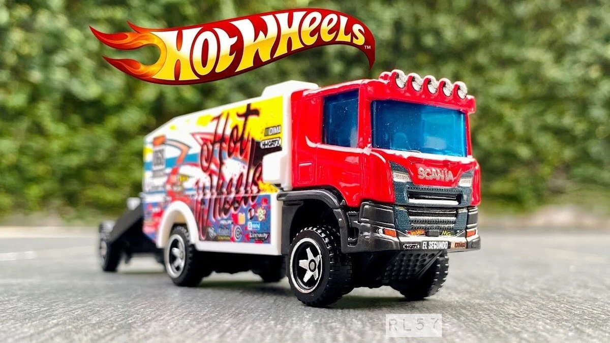 Hot Wheels Kamyonlar - Scania Rally Turck BMF60