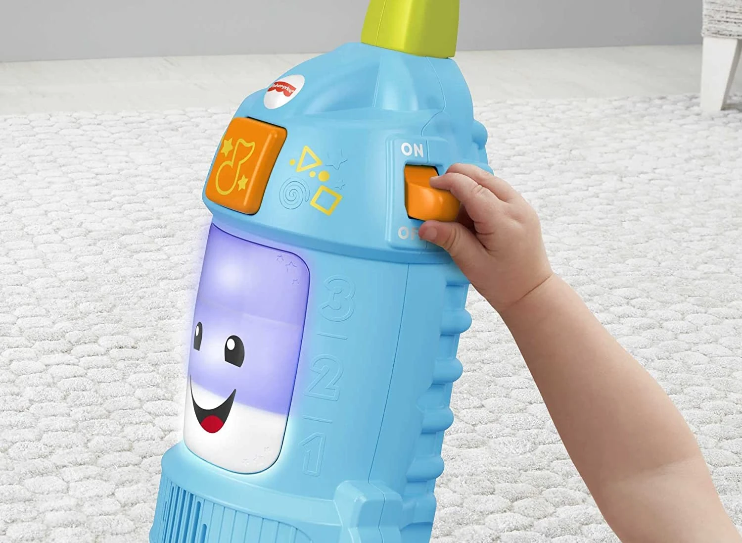 Fisher Price Eğlen ve Öğren Serisinden Türkçe Konuşan Neşeli Süpürge