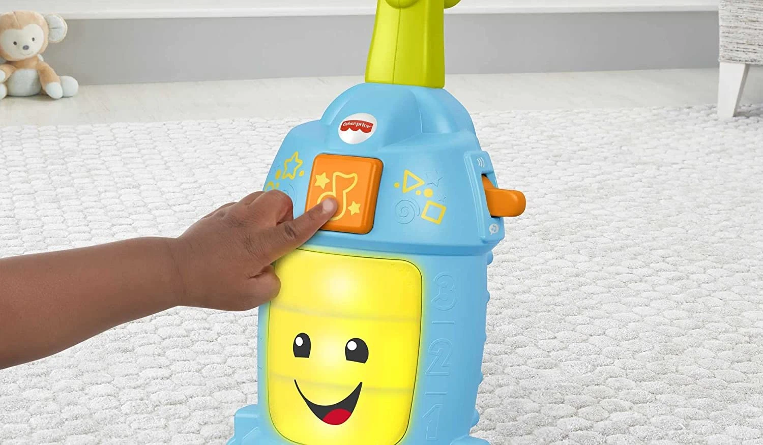 Fisher Price Eğlen ve Öğren Serisinden Türkçe Konuşan Neşeli Süpürge