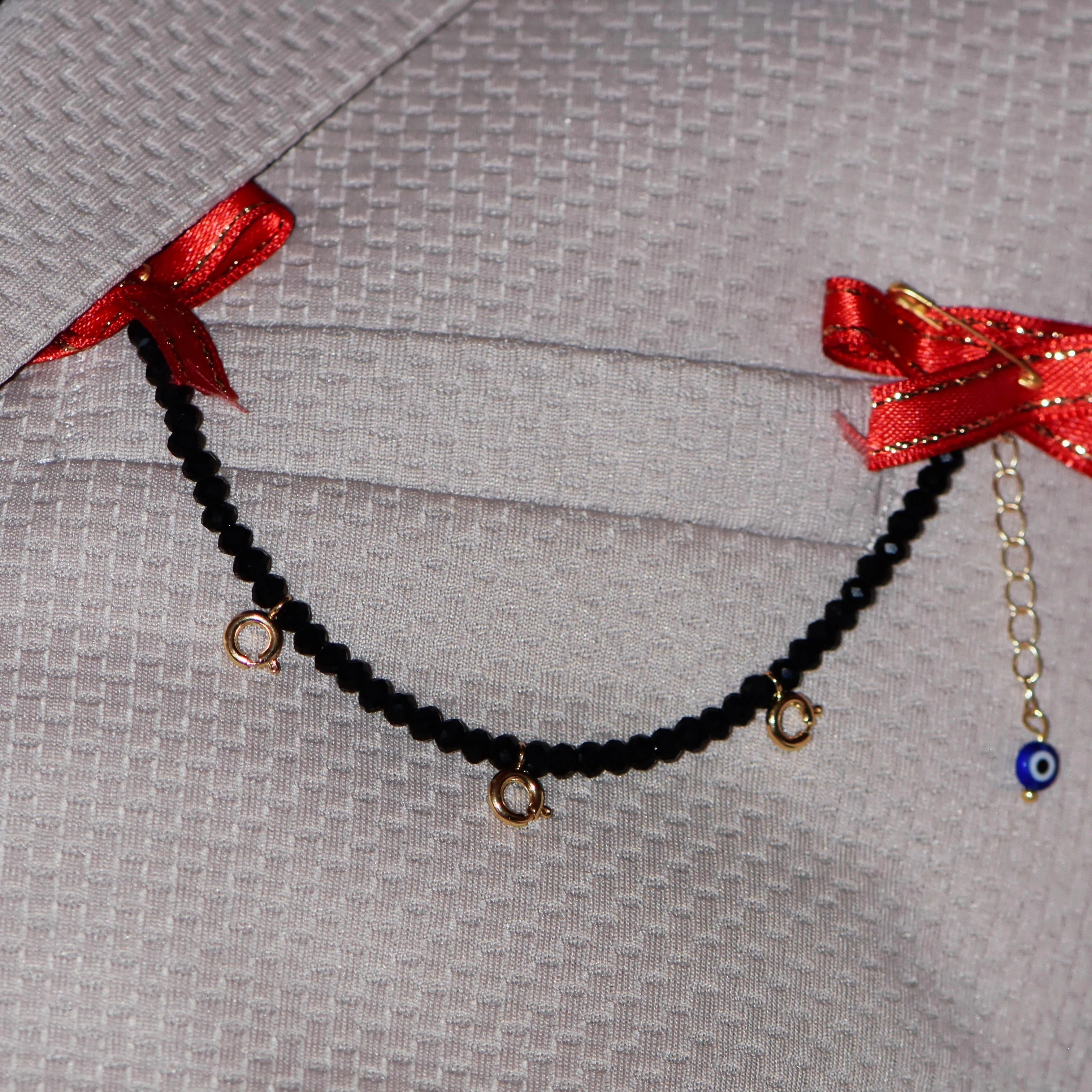 3 Çeyreklik Kilitli Damat Yaka İğnesi