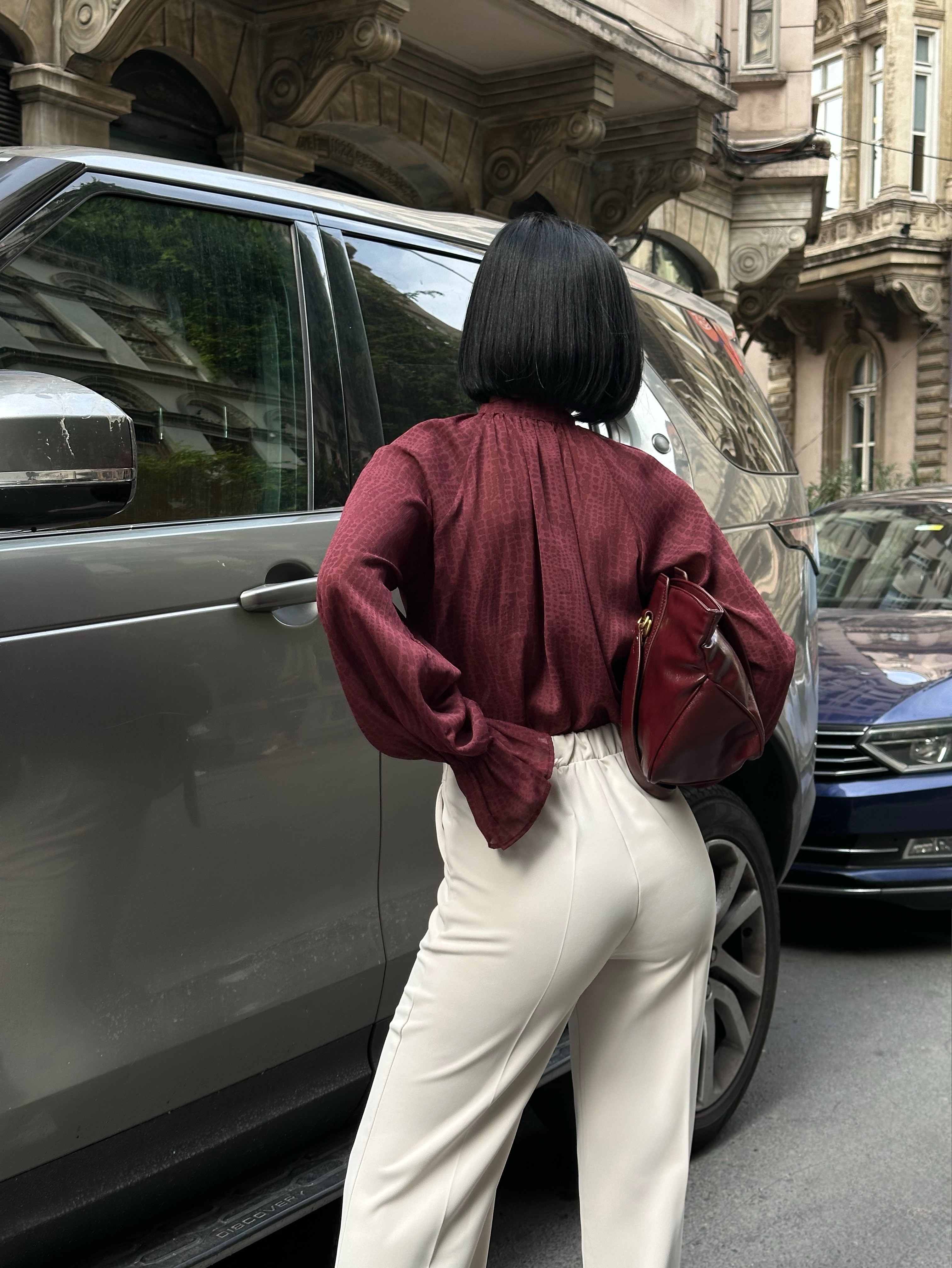 BAĞLAMALI YAKA SALAŞ KOL BLUZ