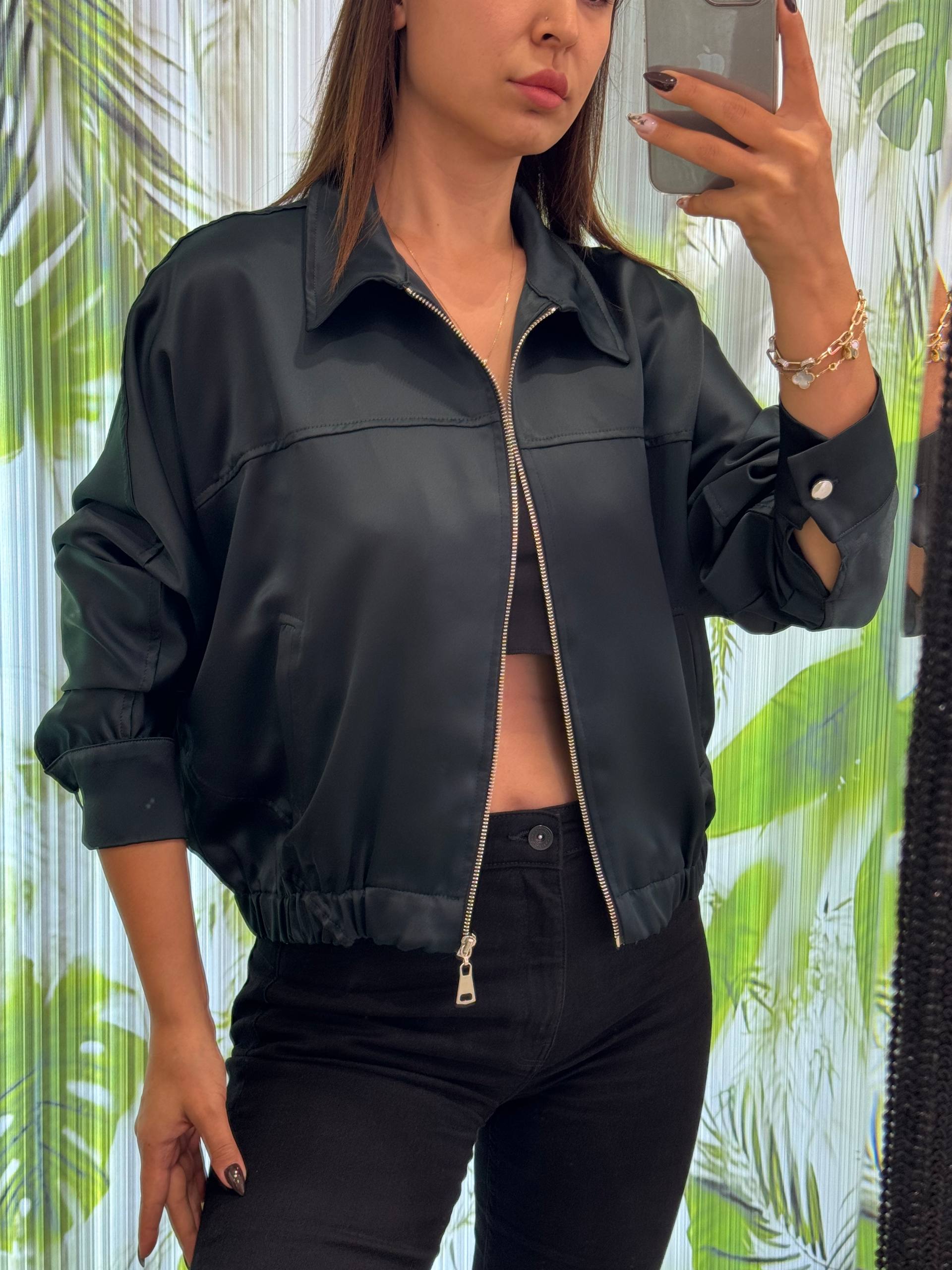 BEL LASTİKLİ MİNİ CEKET 