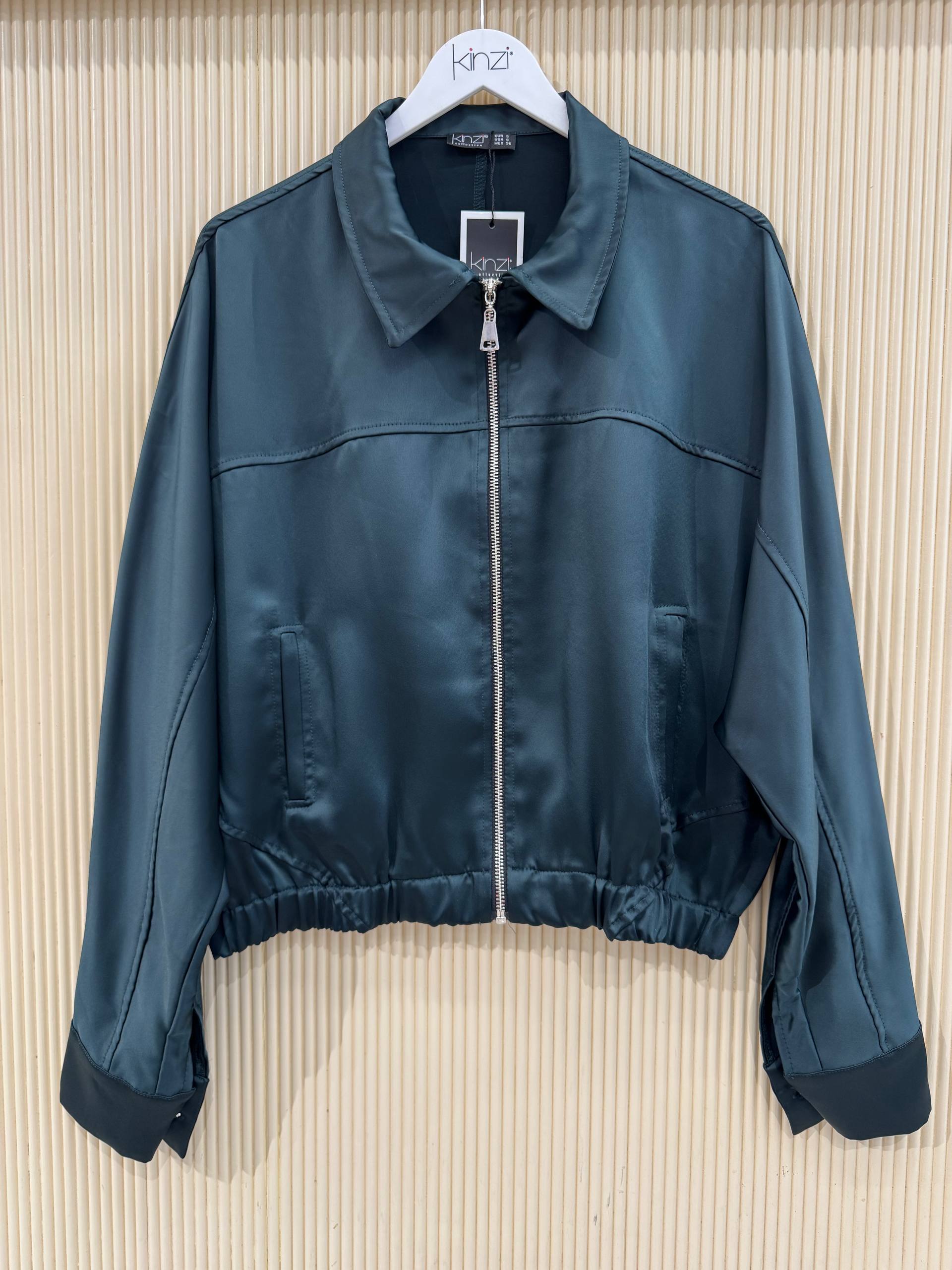 BEL LASTİKLİ MİNİ CEKET 