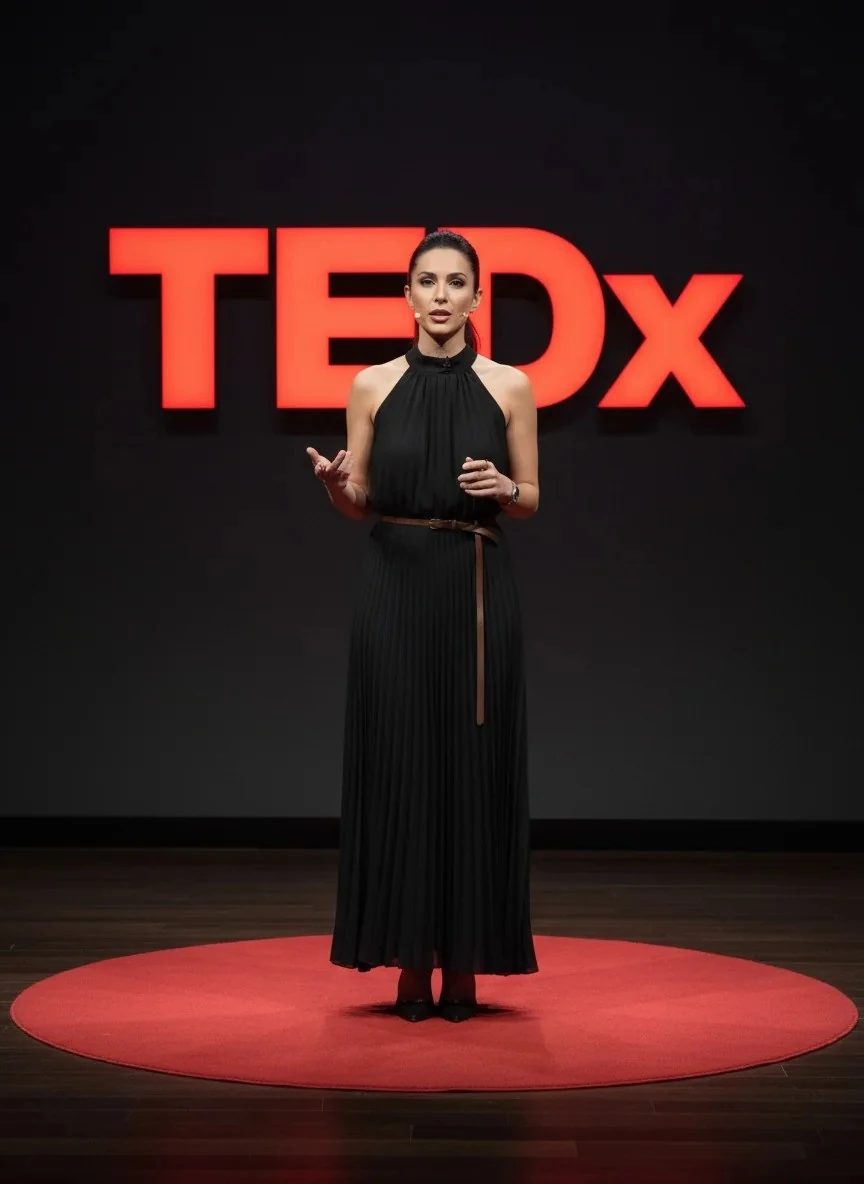 PİLİSELİ DEKOLTE ELBİSE