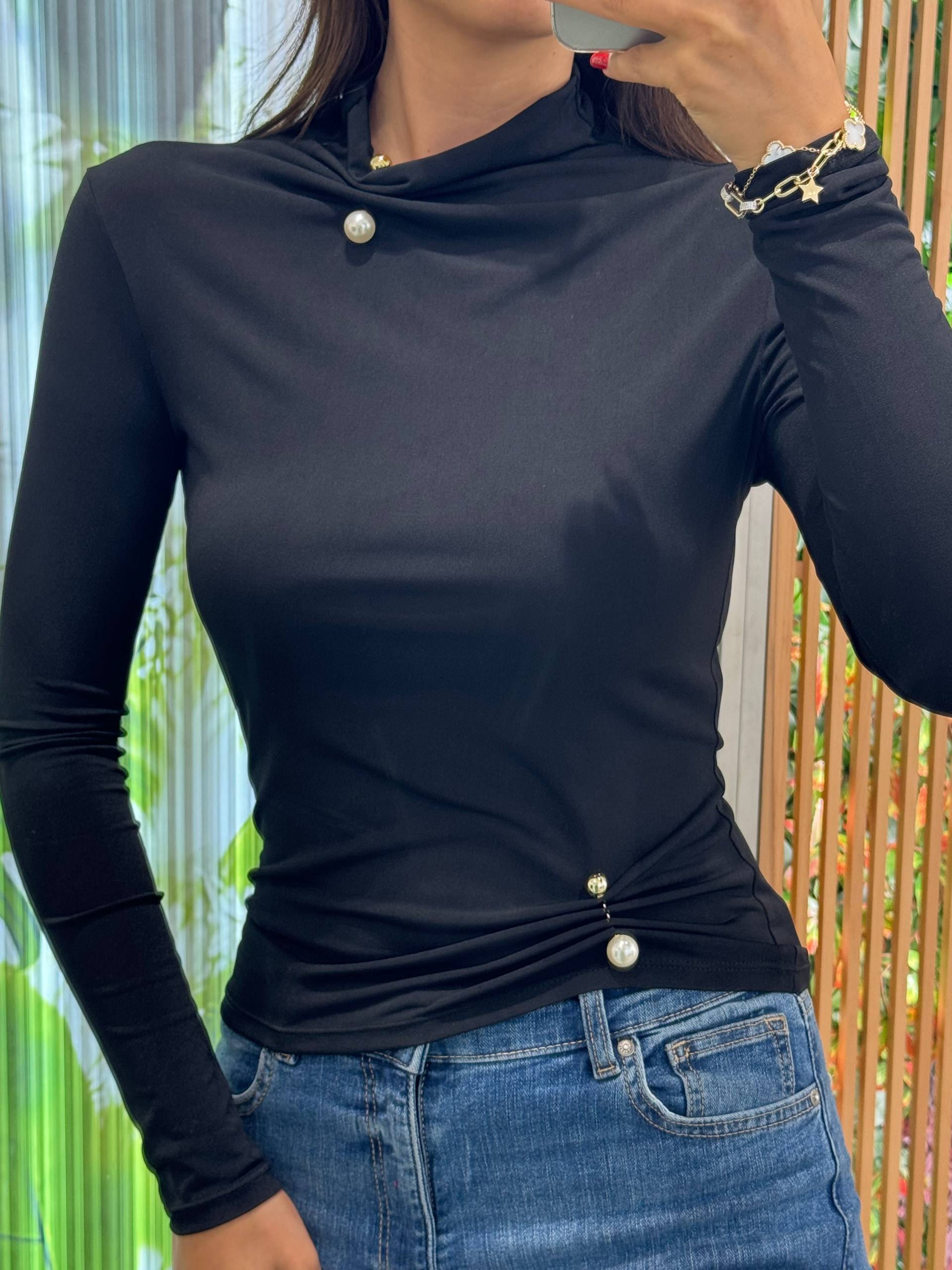 İKİ  TOKALI UZUN KOL BLUZ