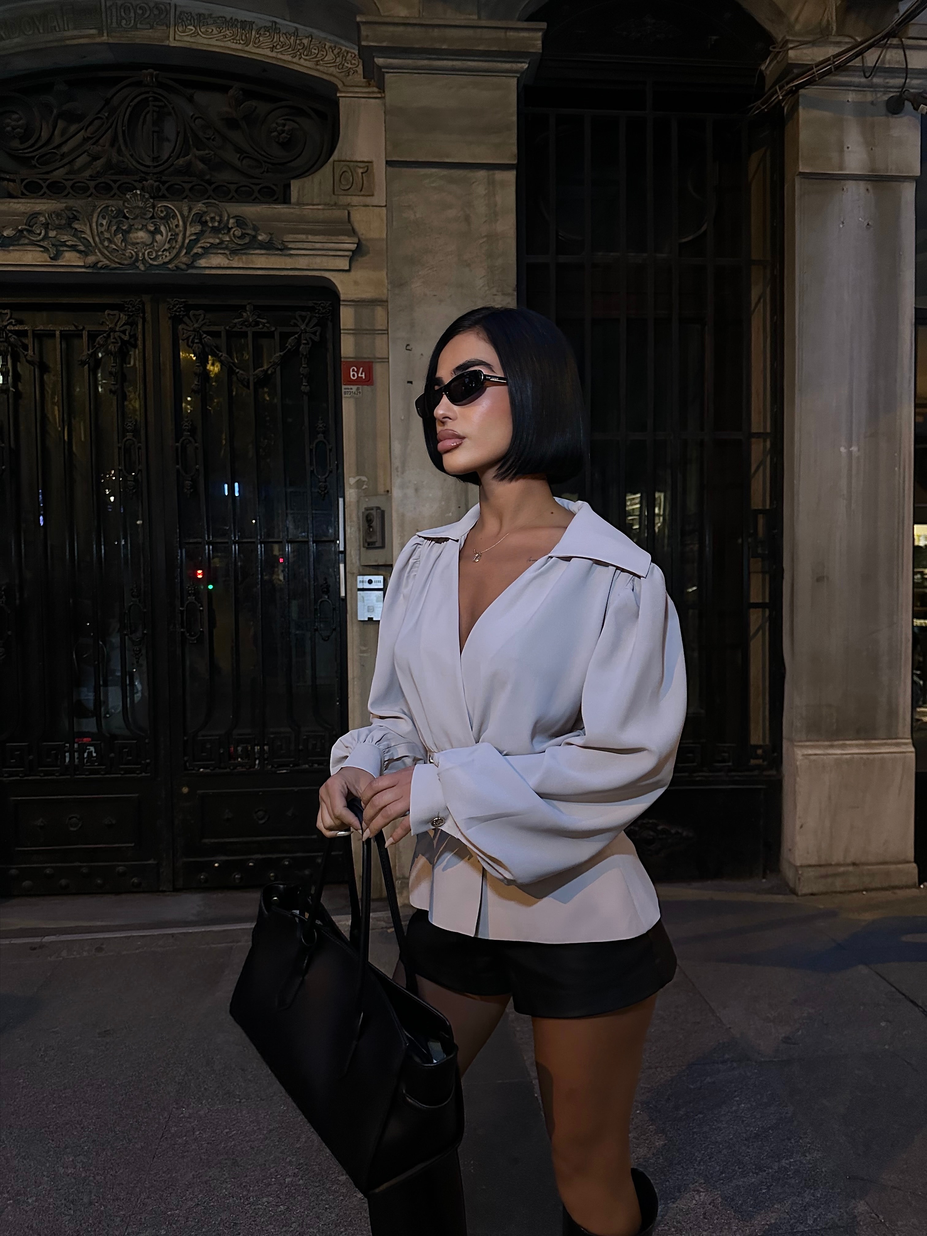 KRUVAZE SALAŞ KOL GÖMLEK