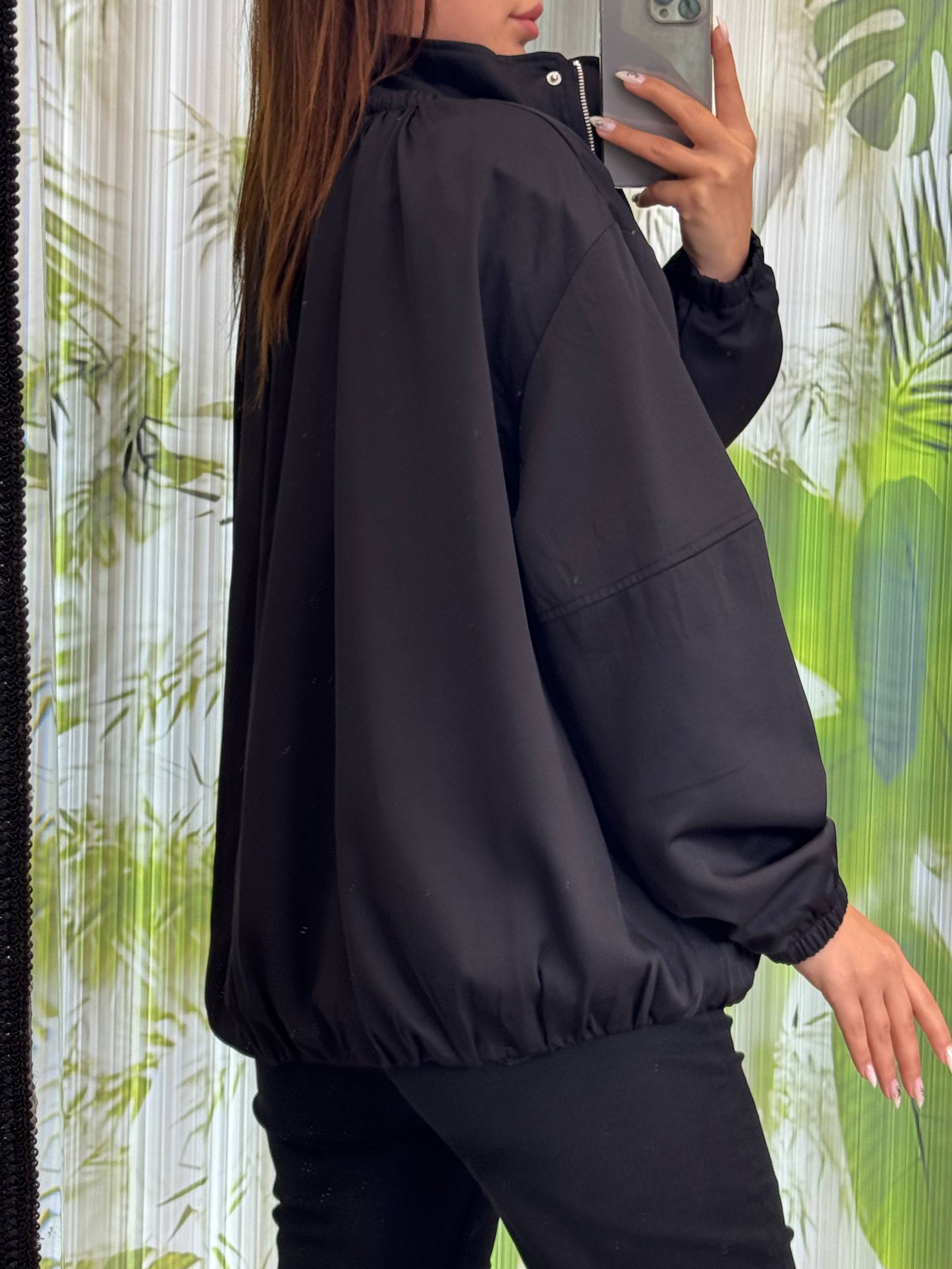 YÜKSEK YAKA PATLI KISA MONT