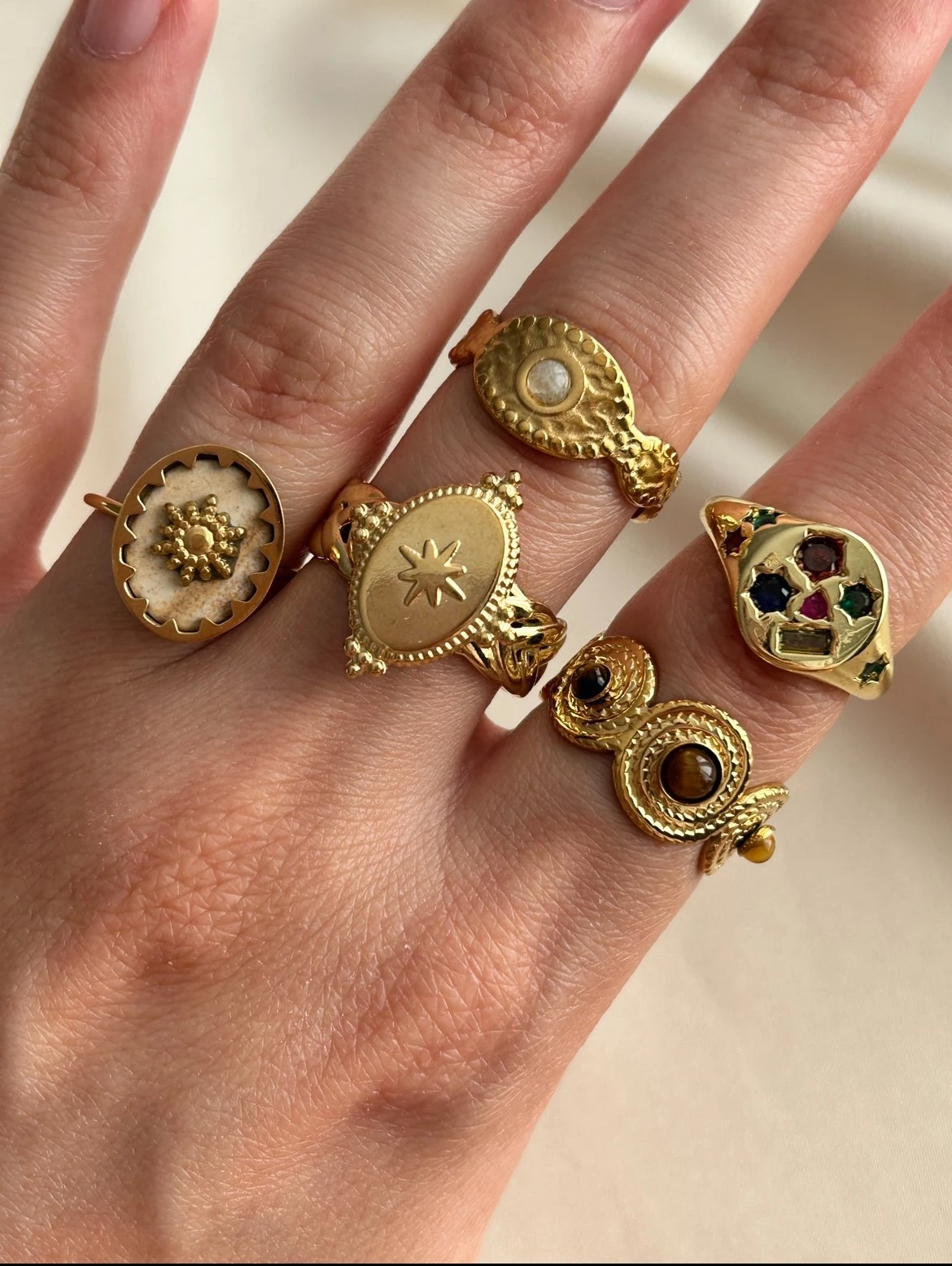 Kuzey Yıldızı Model Yüzük