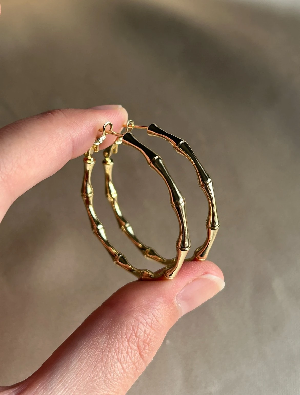 Kemik Model Küpe (14k Renk)