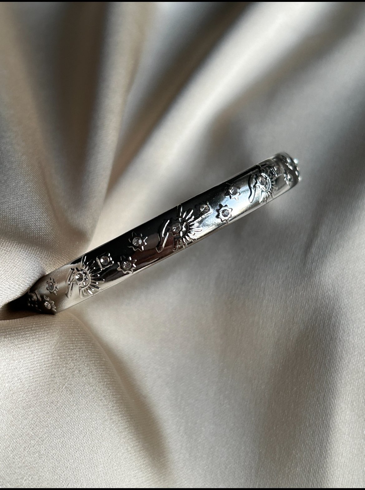 Boho Model Kelepçe ( Gümüş Renk )