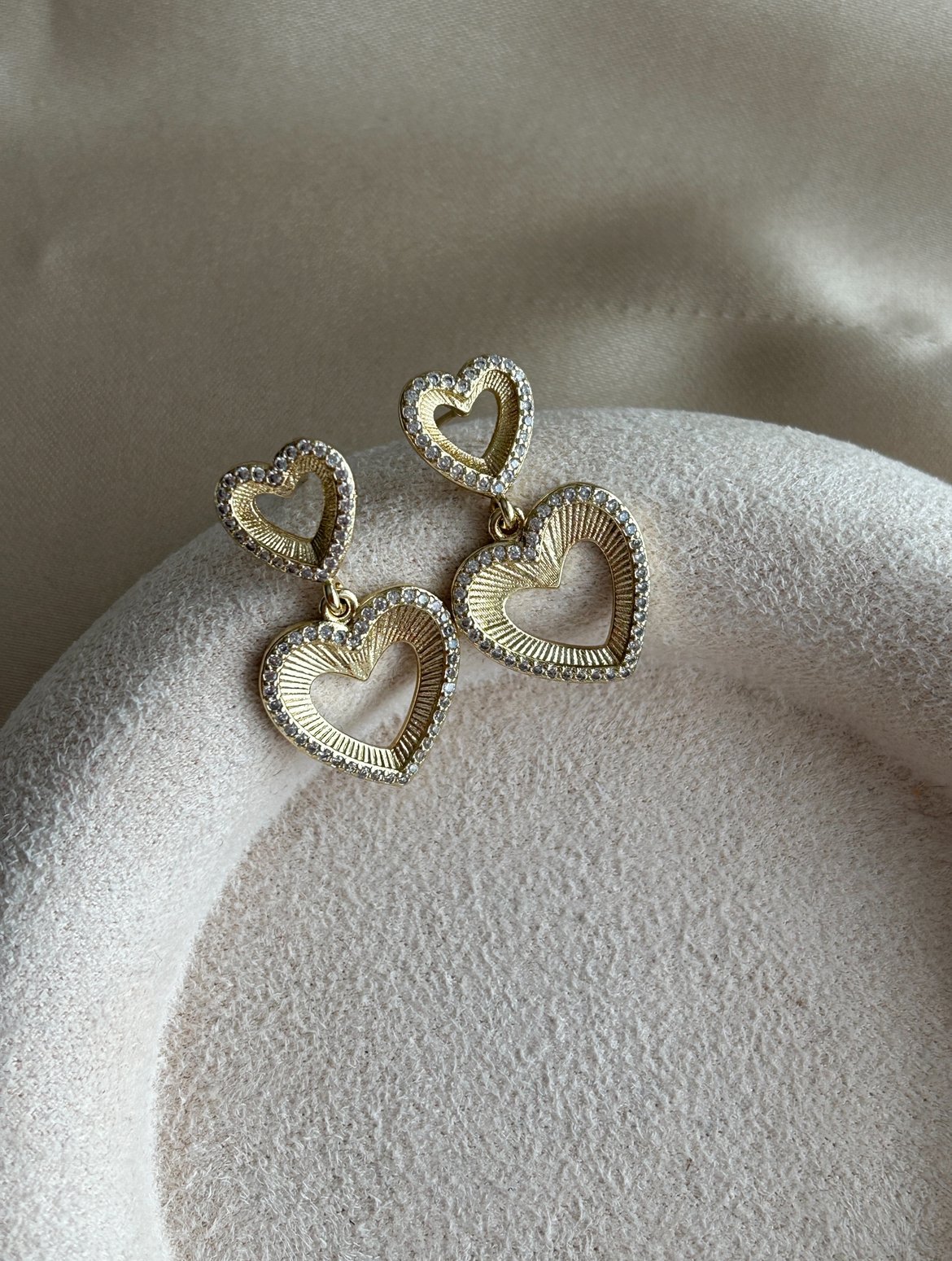 Kalp Sallantı Küpe