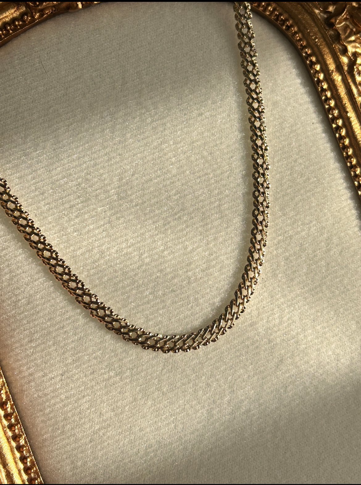 Sarmal Zincir Kolye ( 14k Renk )