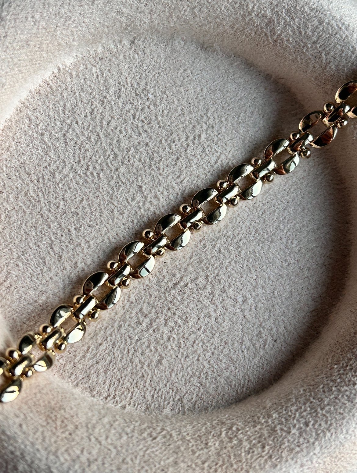 Taşsız T Geçme Bileklik (14k Renk )