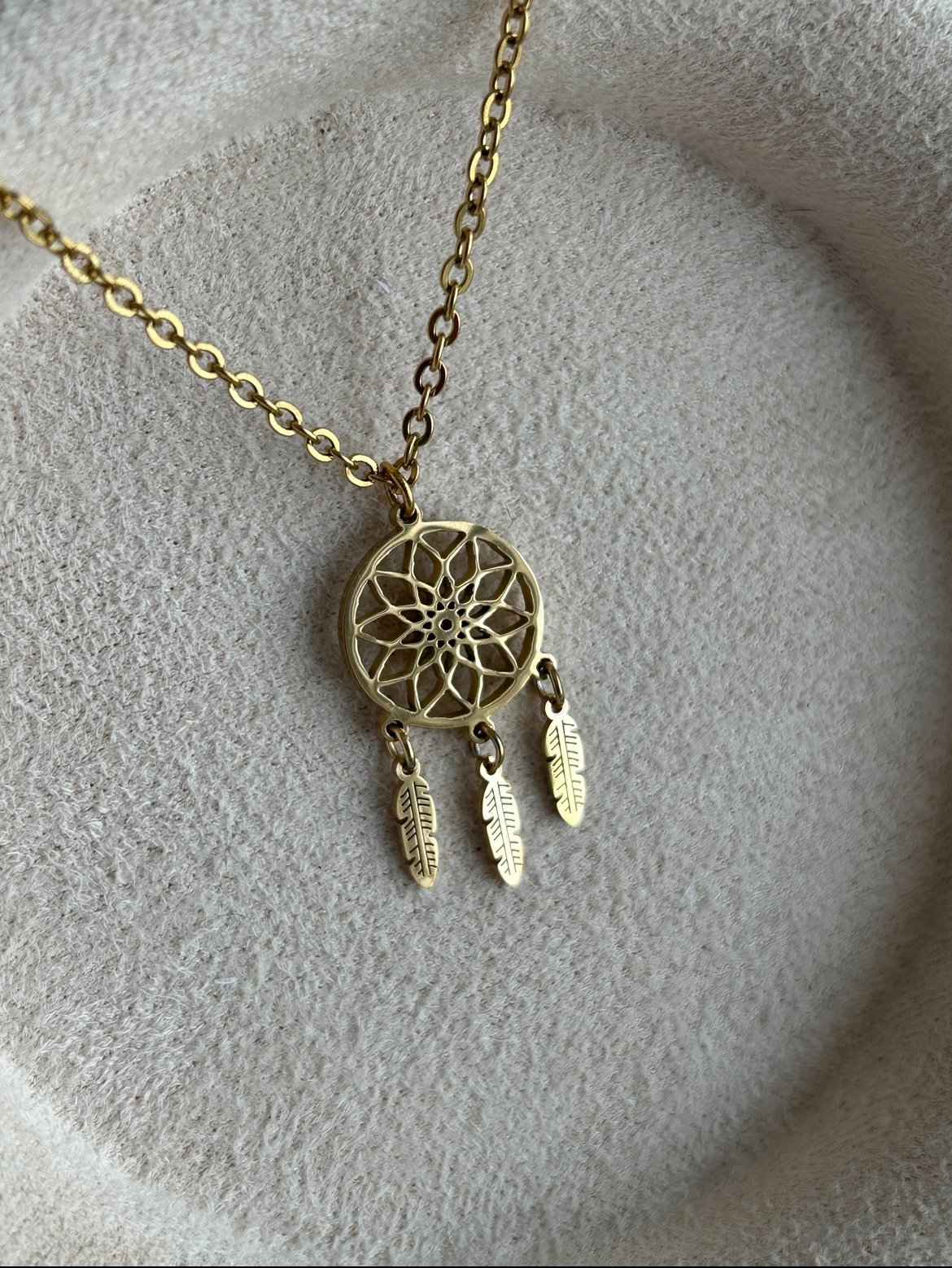 Düş Kapanı Çelik Kolye