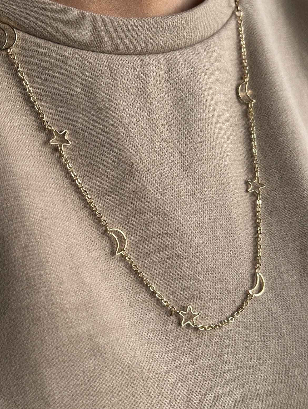 Ay ve Yıldız Kolye