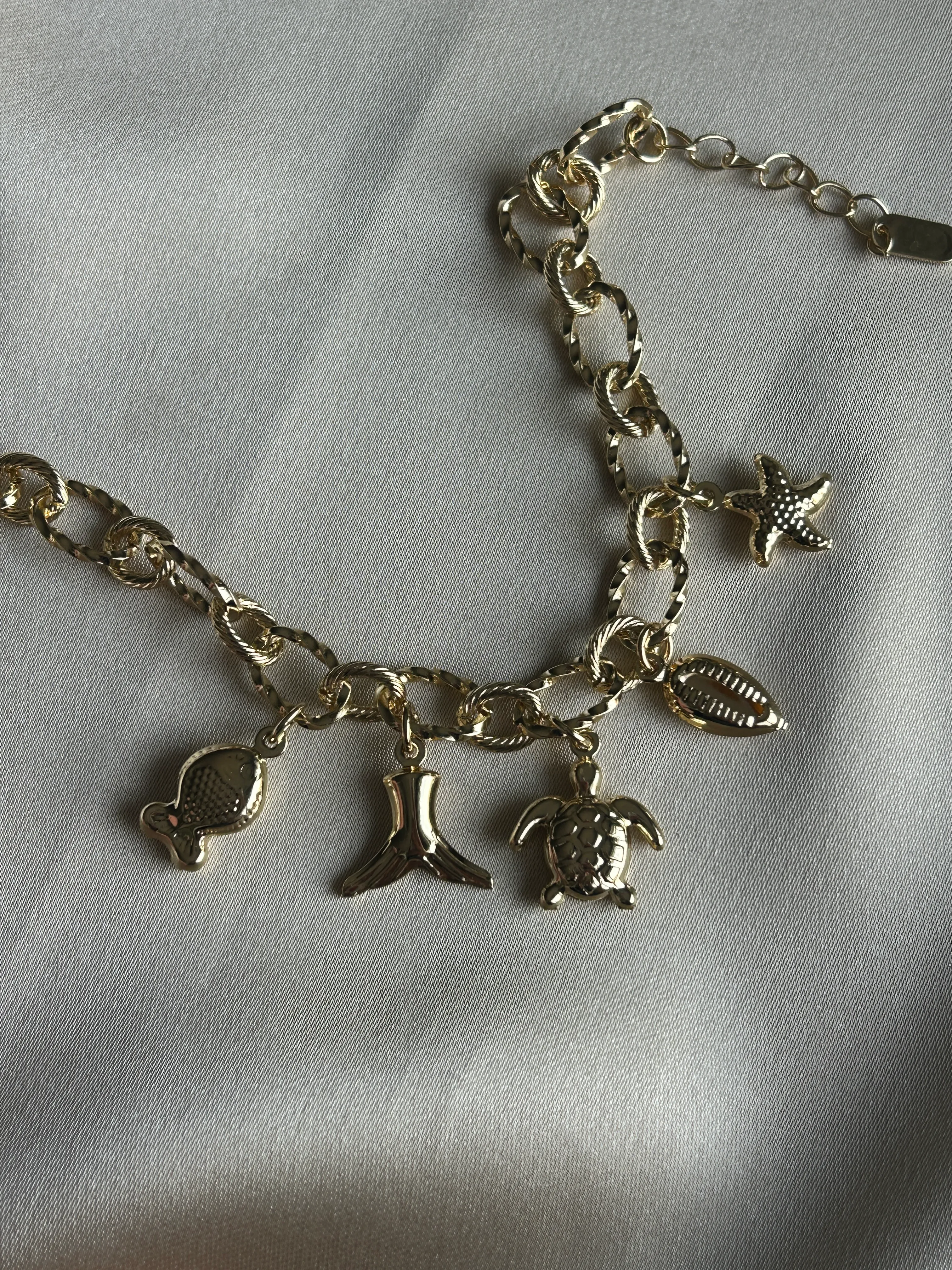 Deniz Charm Bileklik ( 14k Renk )