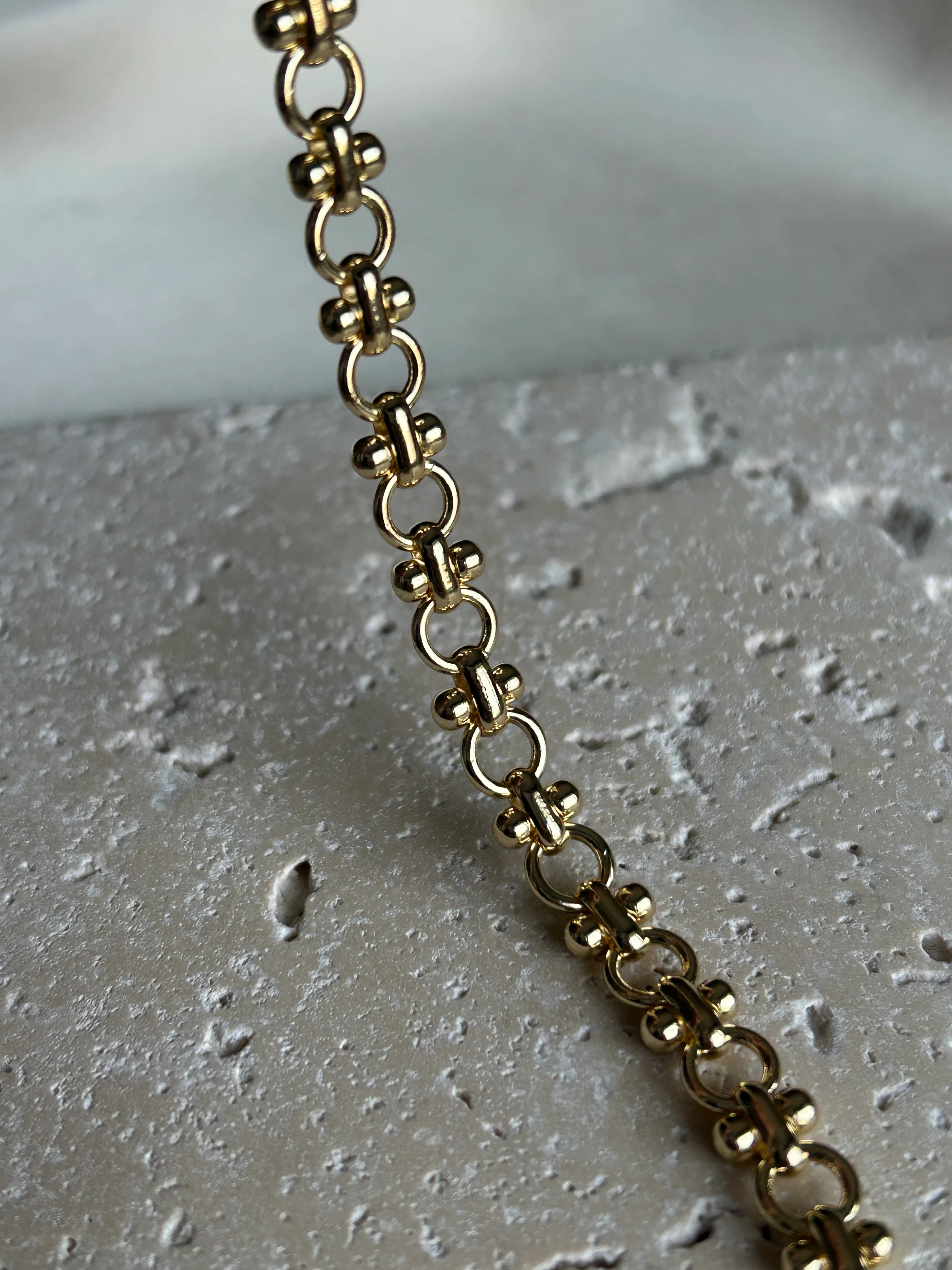 T Geçme Bileklik ( 14K Renk ) 