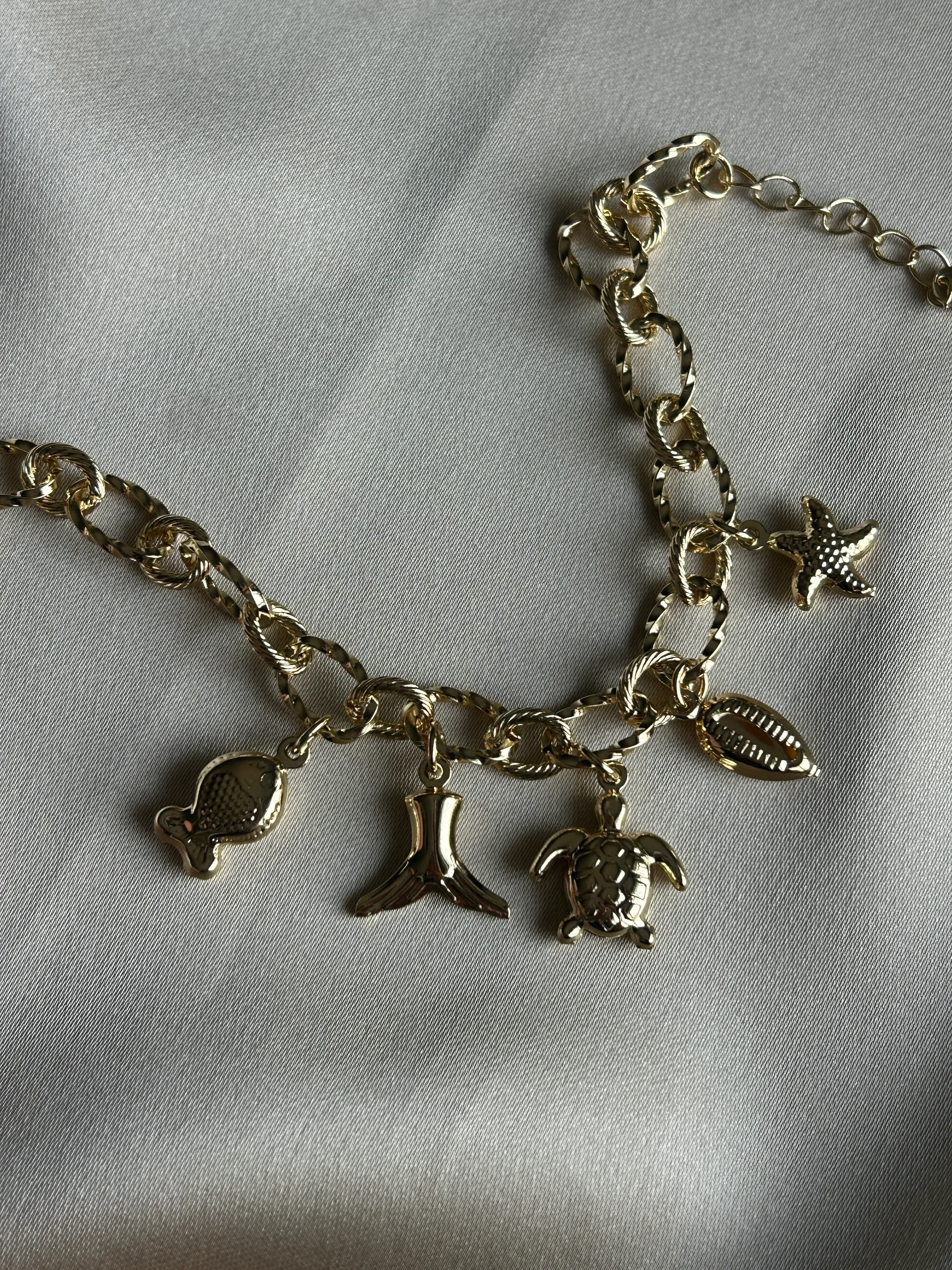 Deniz Charm Bileklik ( 14k Renk )