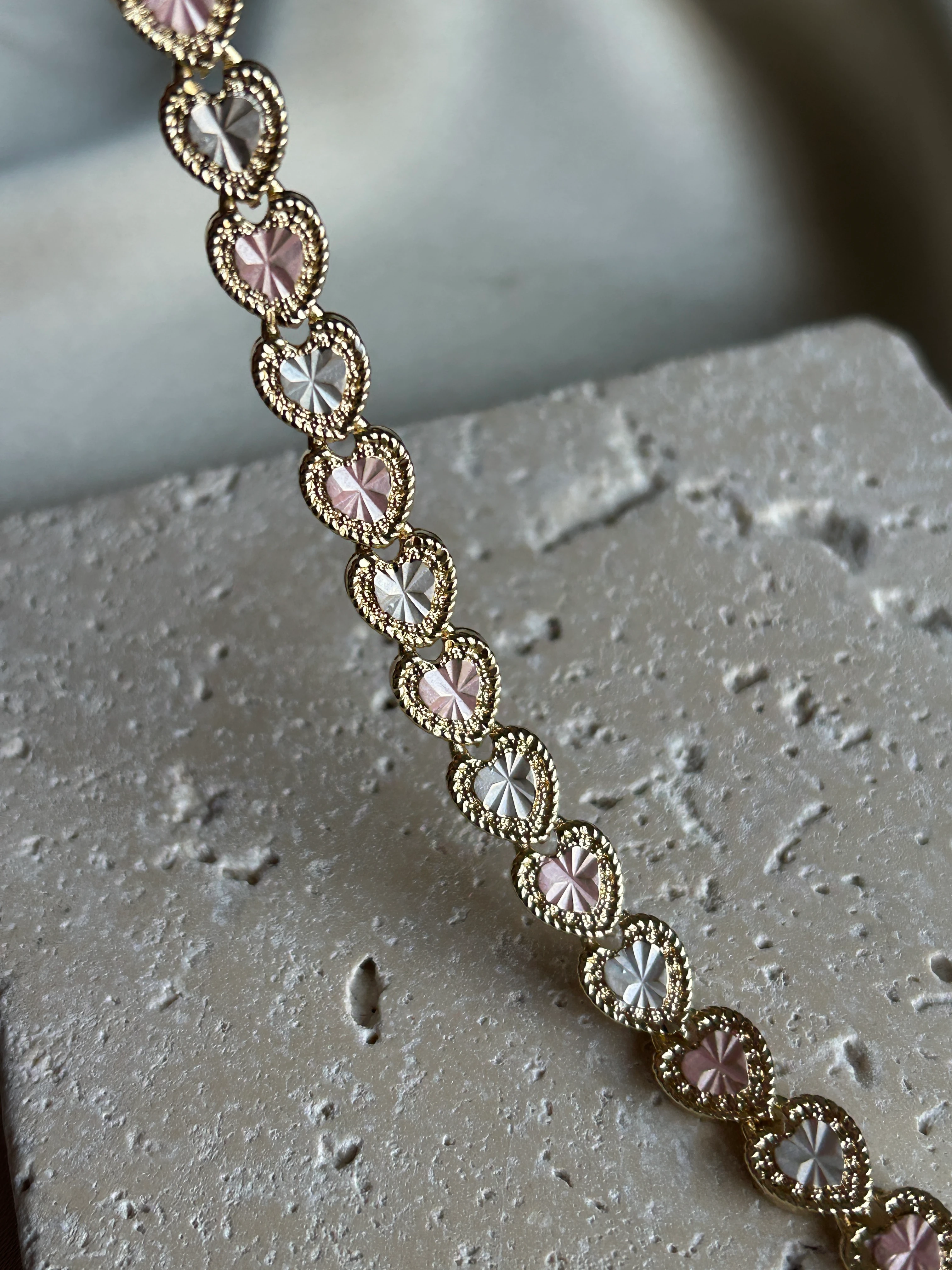 Soft Pembe Gri Bileklik 