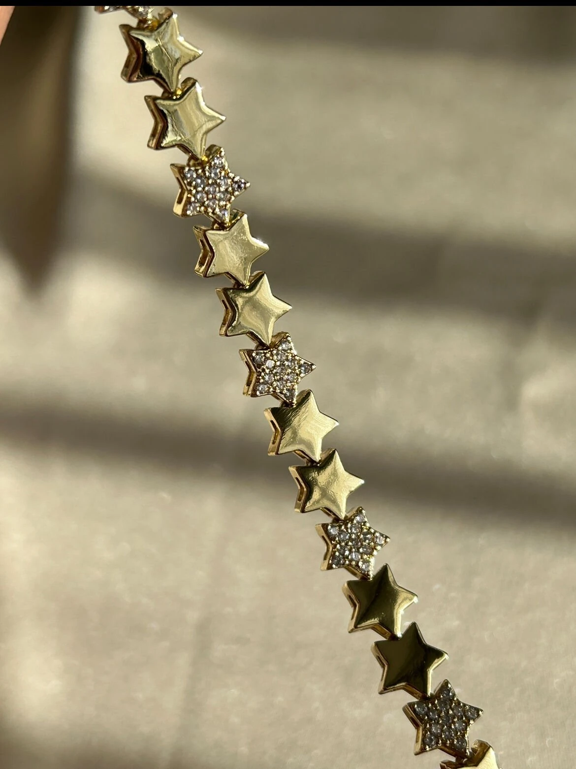 Ara Taşlı Yıldız Yolu Bileklik