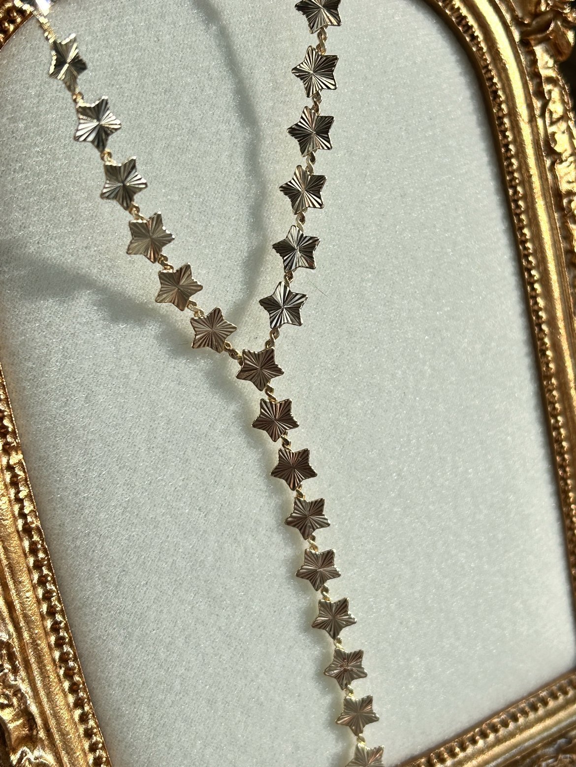 Ezme Yıldız Model Y Kolye (14k Renk)