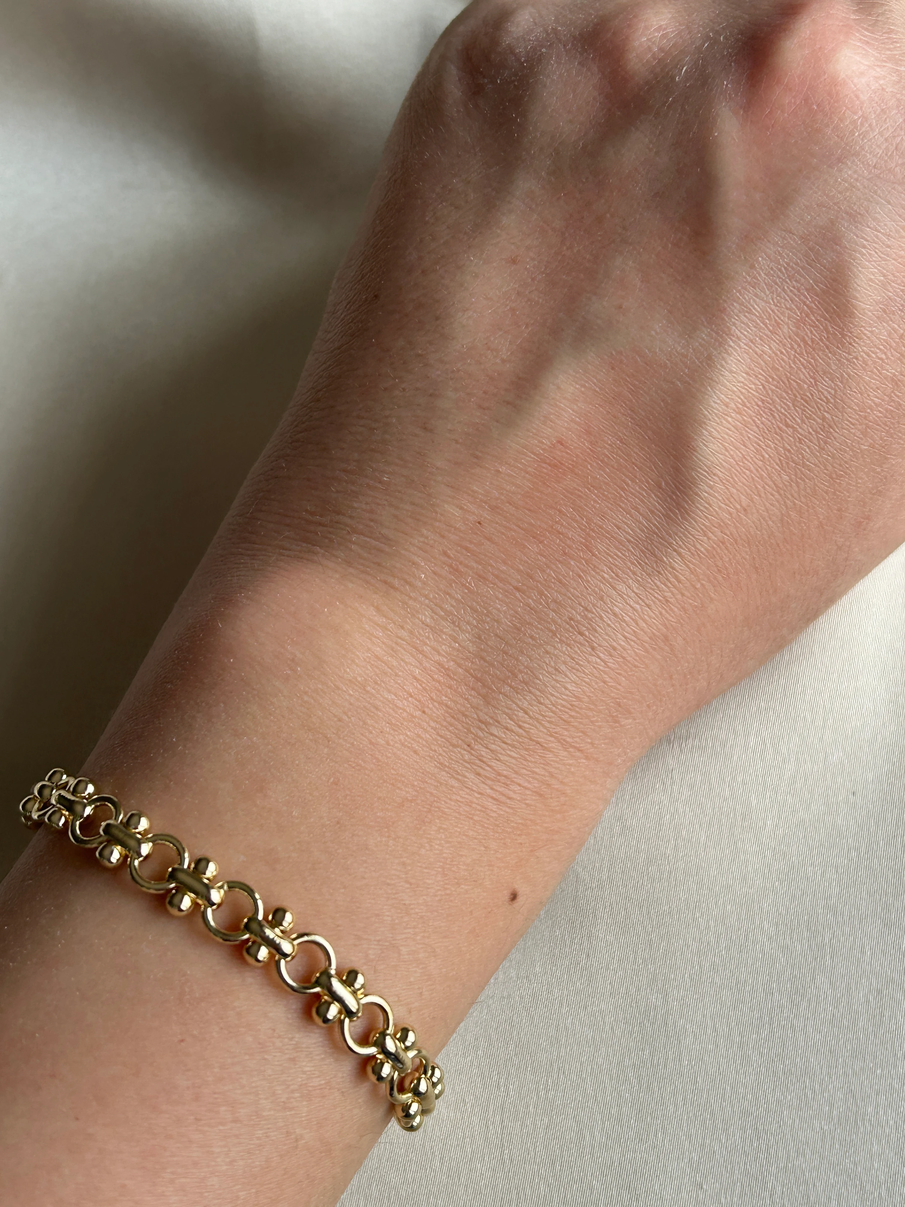 T Geçme Bileklik ( 14K Renk ) 