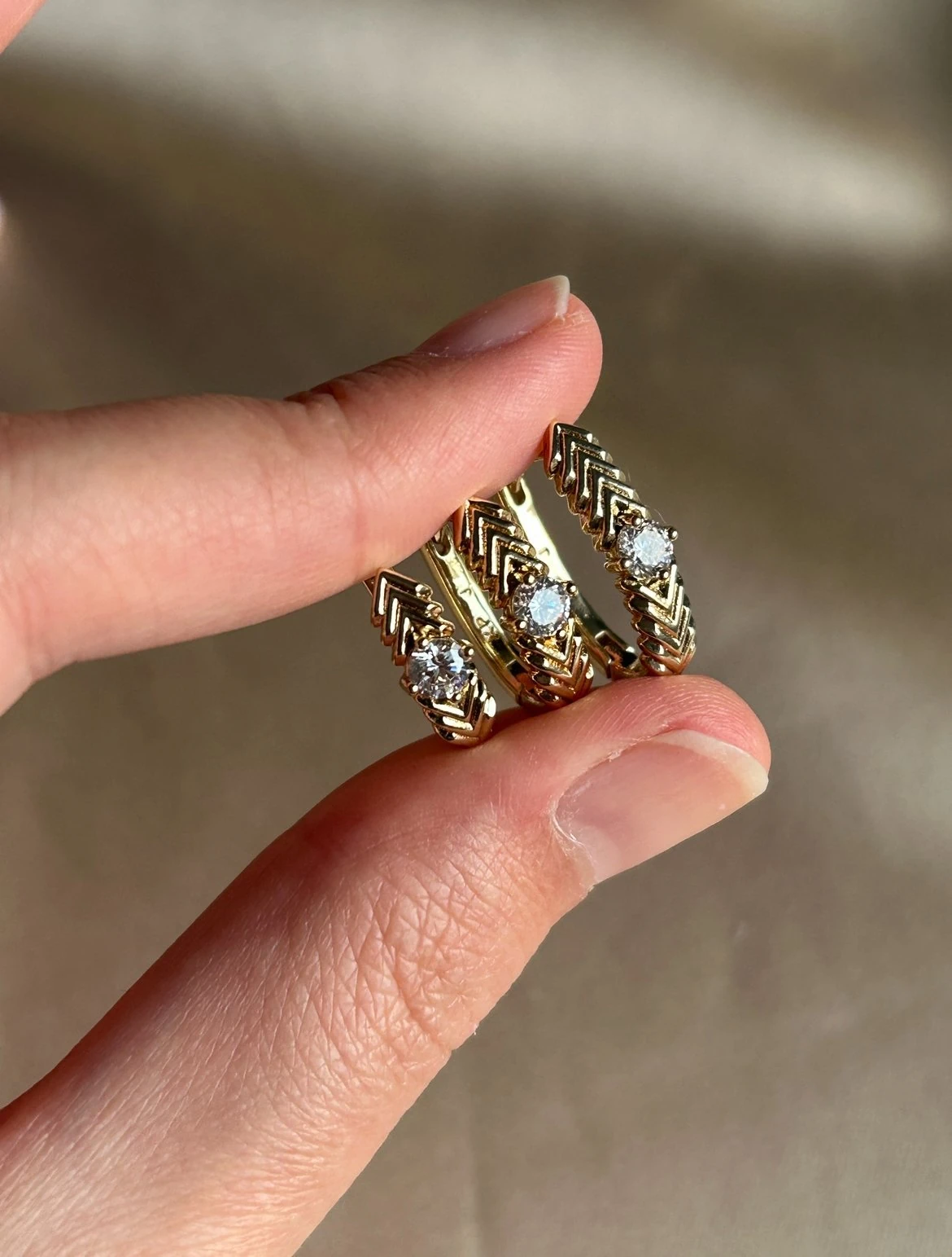 Kılçık Model Küpe Set