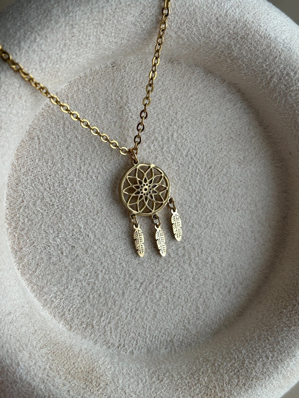 Düş Kapanı Çelik Kolye