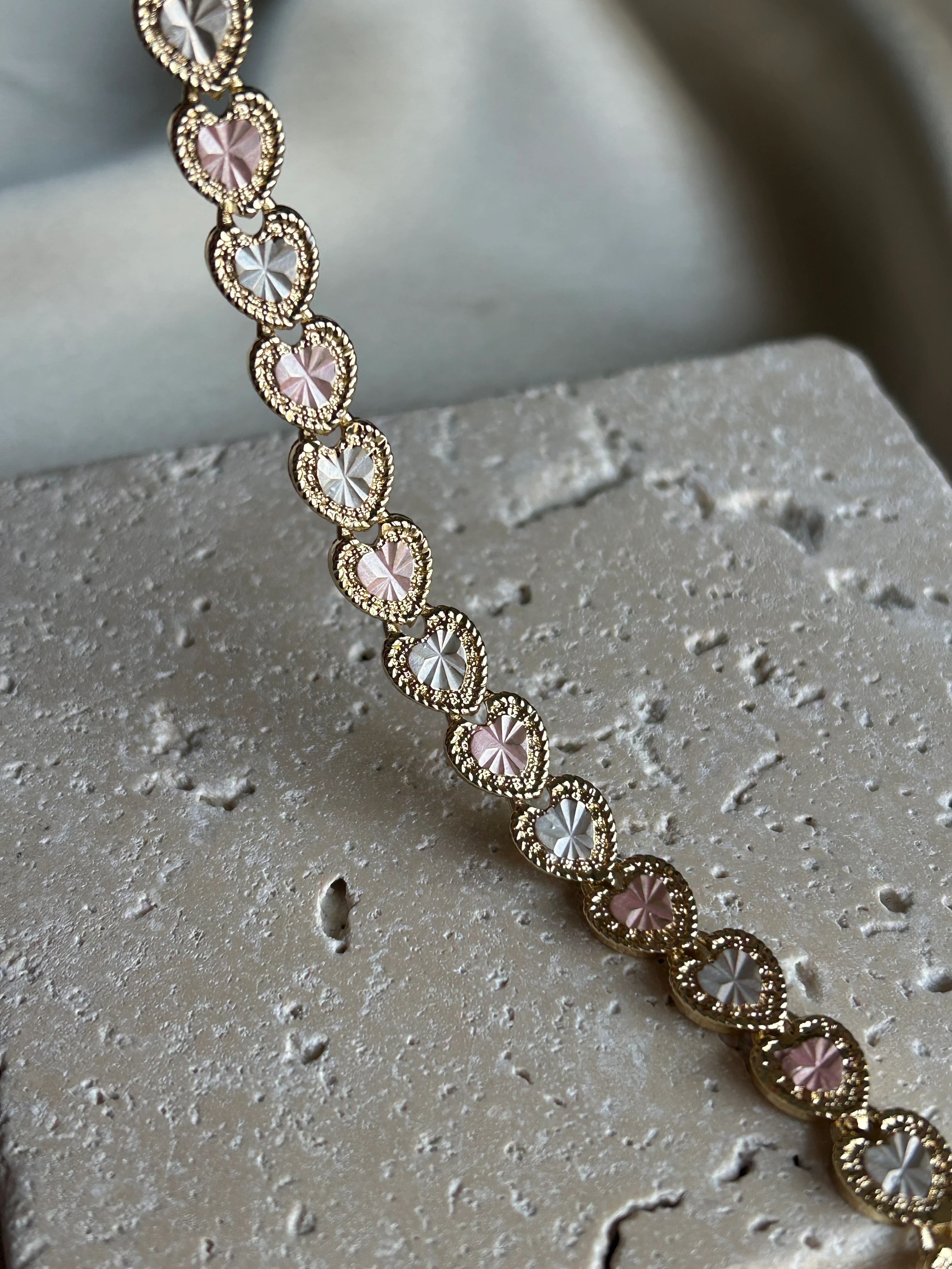 Soft Pembe Gri Bileklik 