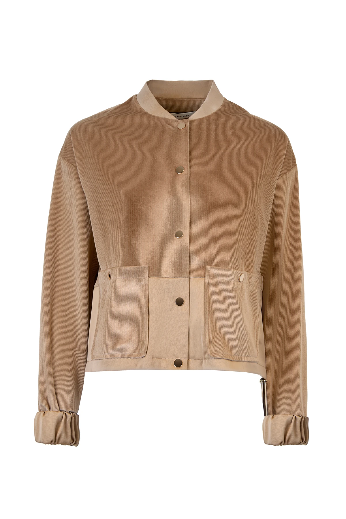 Kol Büzgü Detaylı Ceket