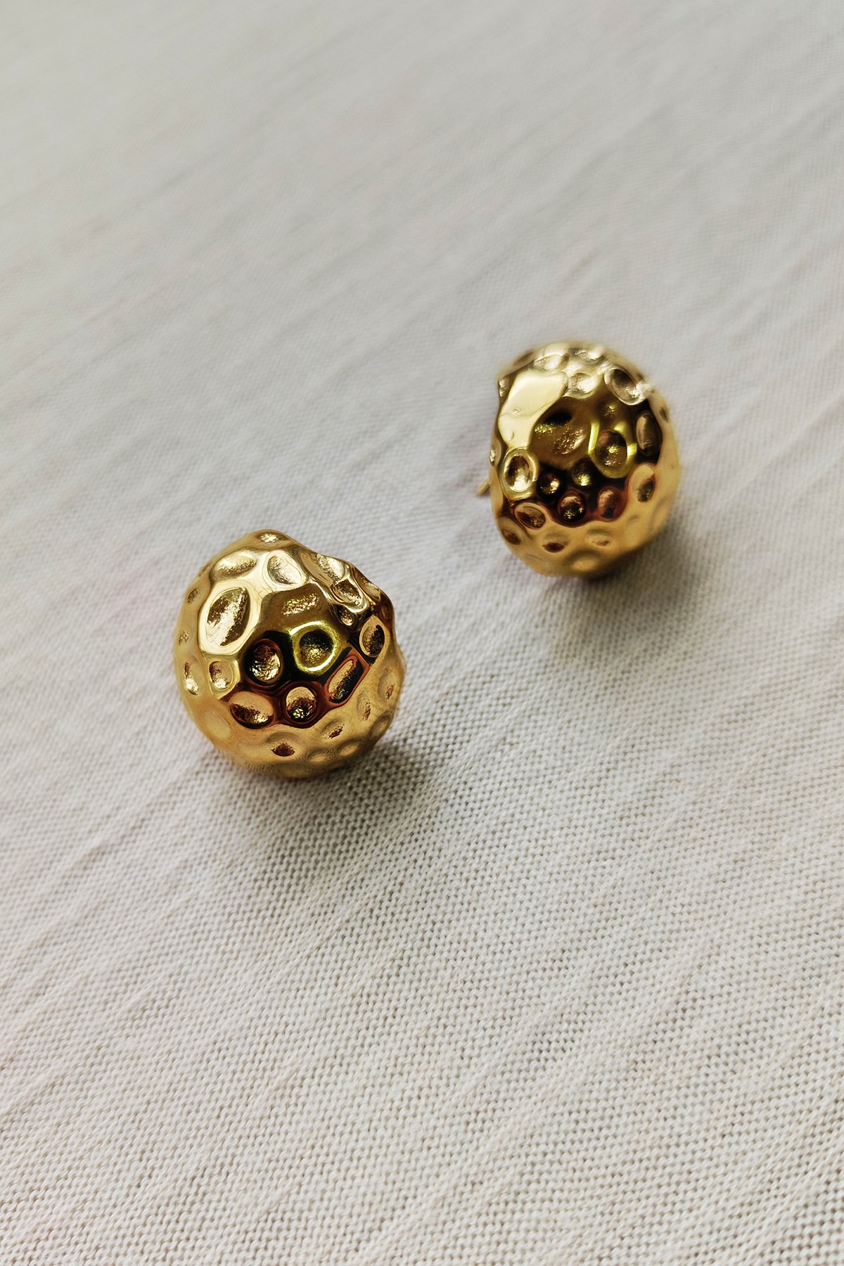 Çelik Gold Küpe