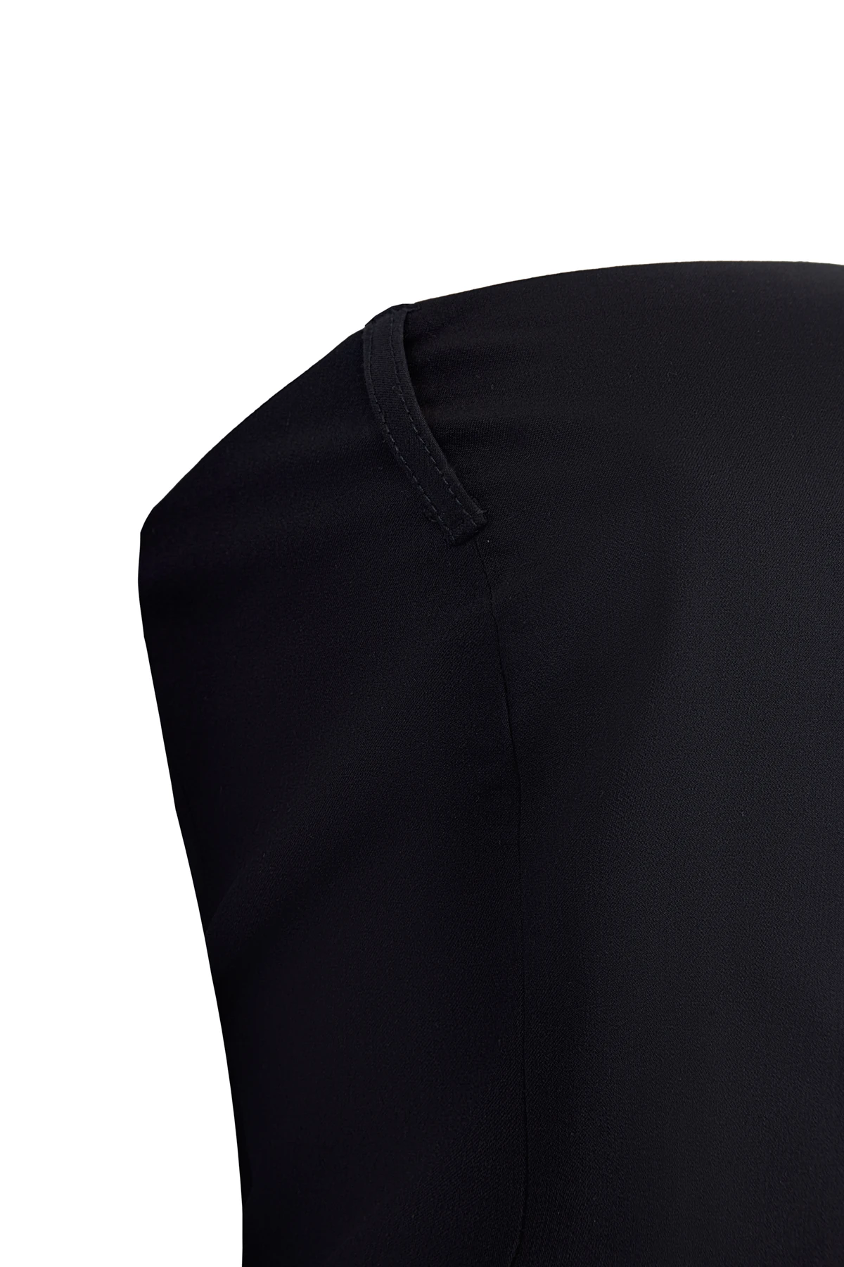 Brit Detaylı Straplez Bluz